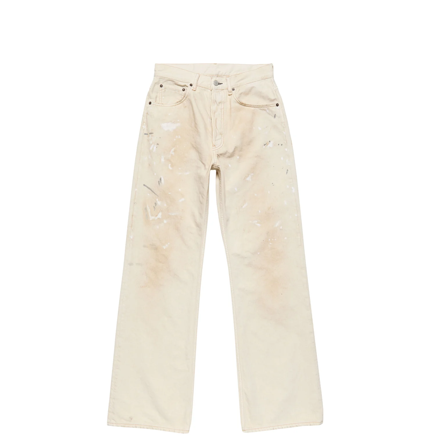 Acne Studios 2021M - REGULAR FIT JEANS, White