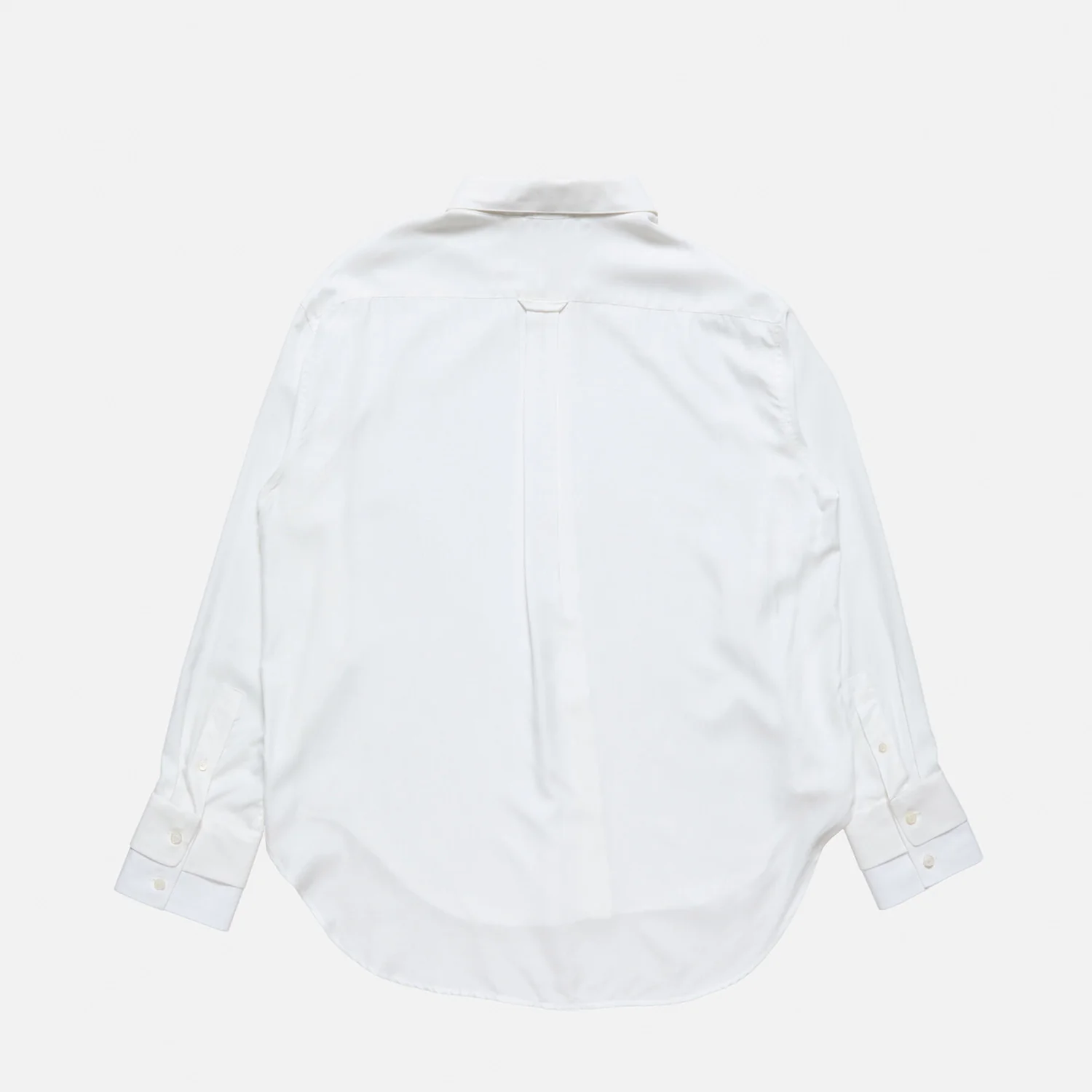 Acne Studios DOUBLE COLLAR BUTTON-UP SHIRT, White - Image 2