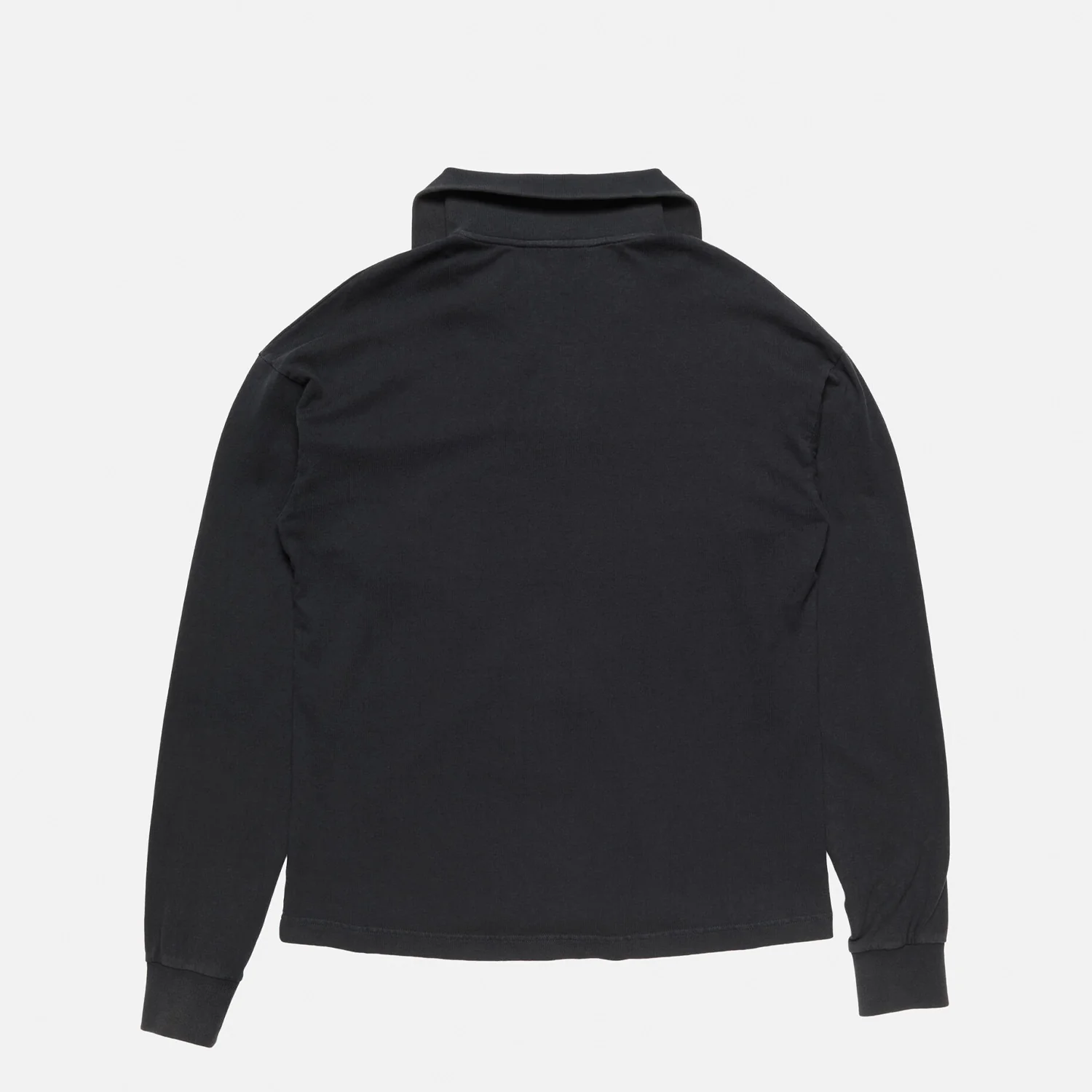 Acne Studios HALF-ZIP LOGO SWEATSHIRT, Black - Image 2