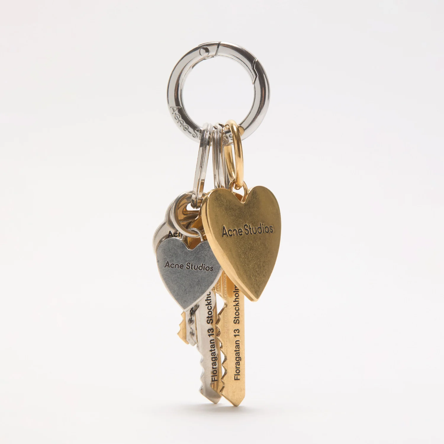Acne Studios KEYRING, Gold/Silver - Image 2