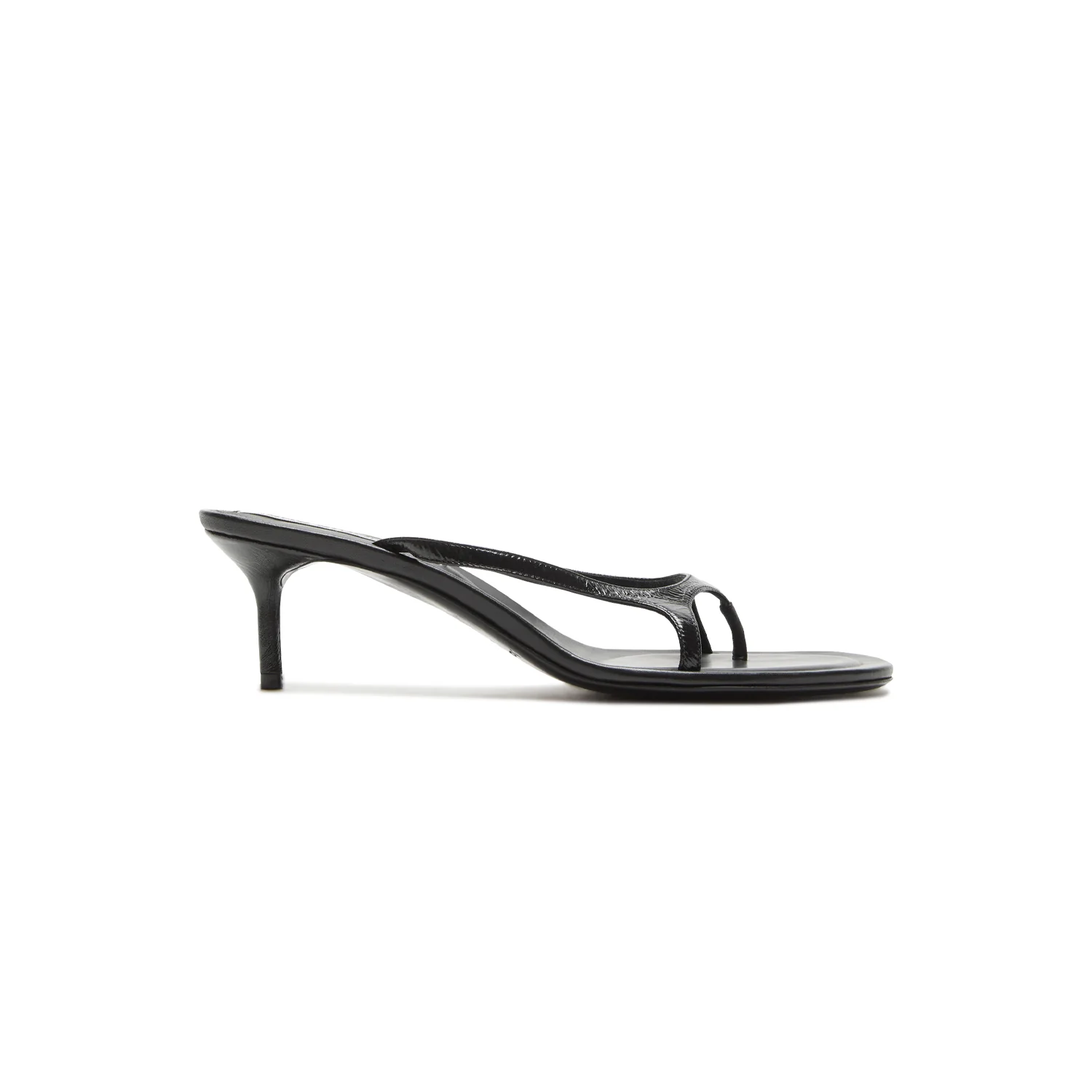 Acne Studios KITTEN HEEL SANDALS, Black