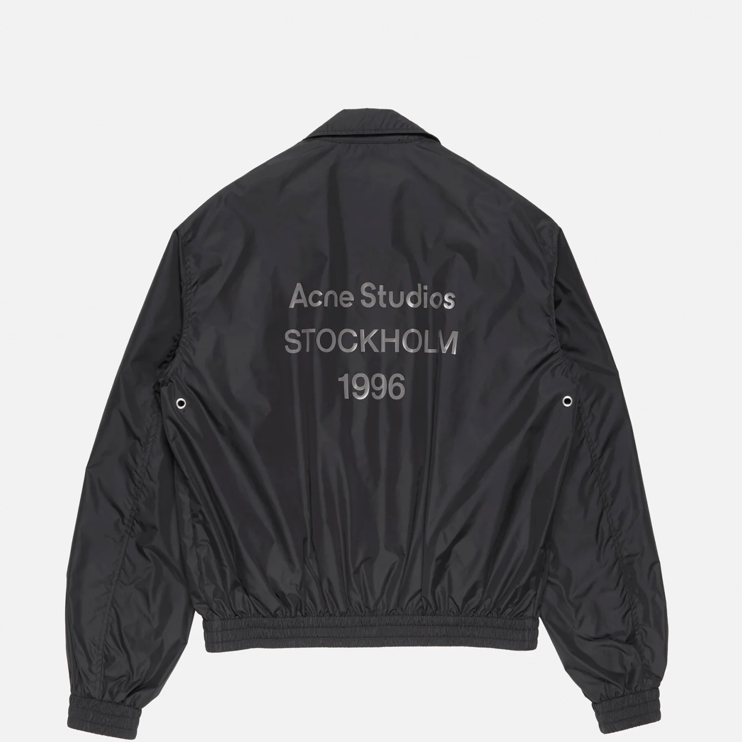 Acne Studios LOGO TECHNICAL JACKET, Black - Image 2