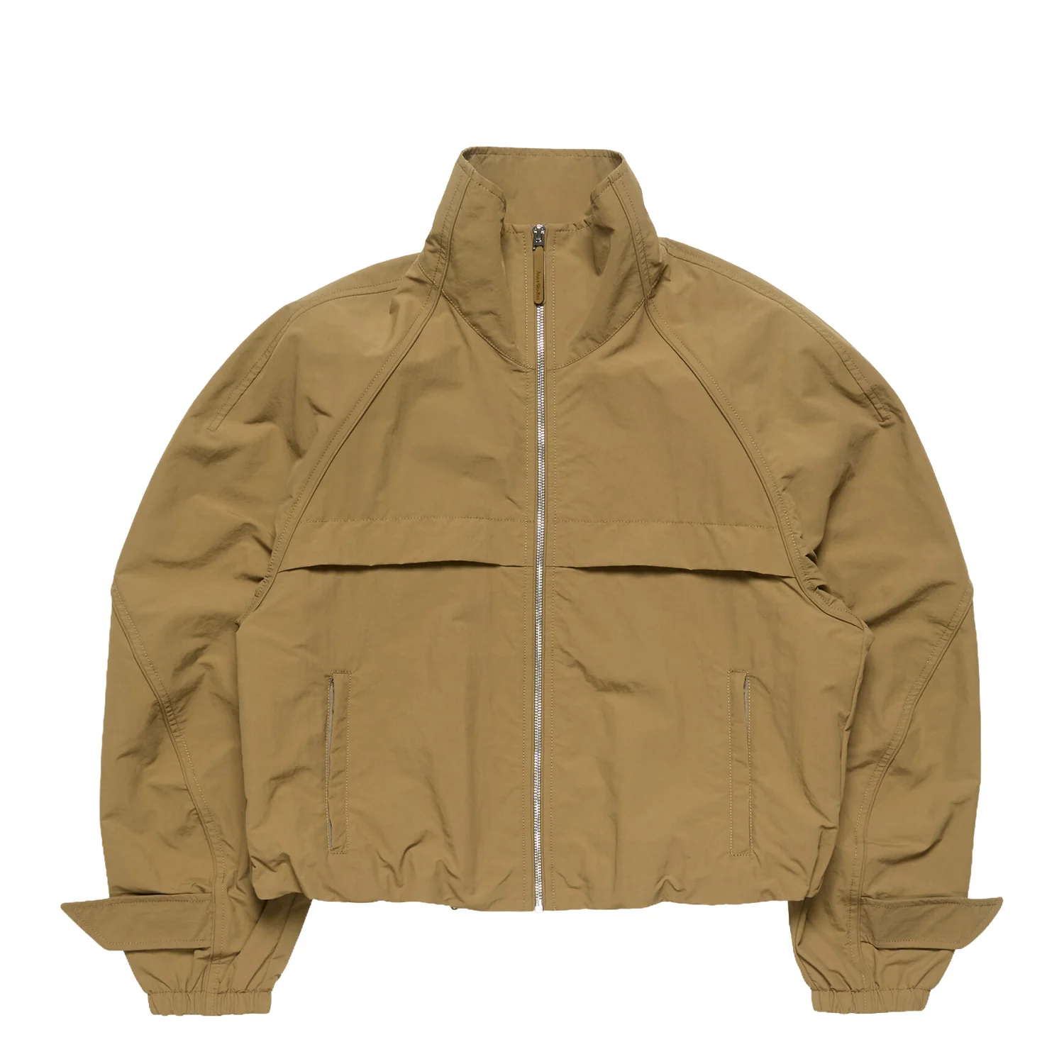 Acne Studios NYLON LOGO JACKET, Dark Khaki