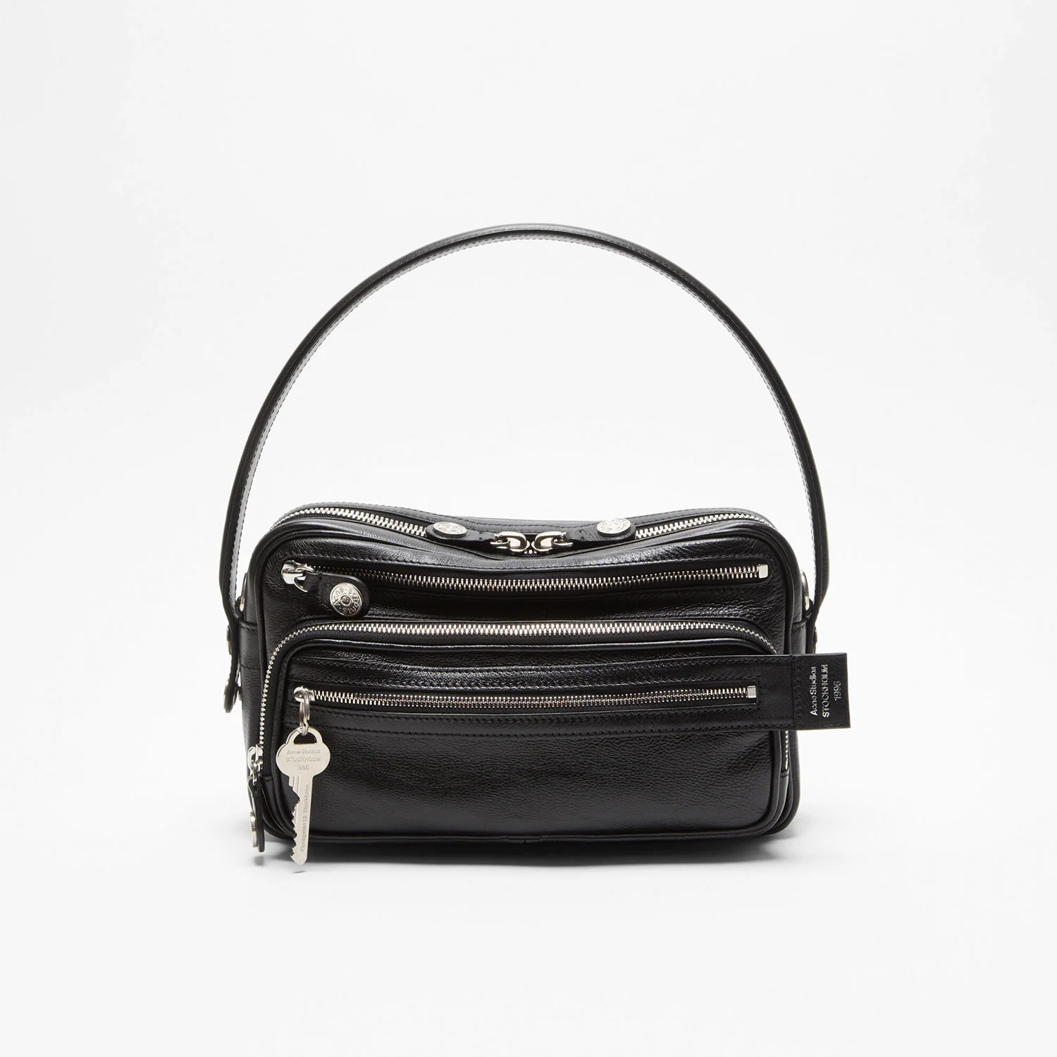 Acne Studios CAMERO PARTY SHOULDER BAG, Black - Image 3