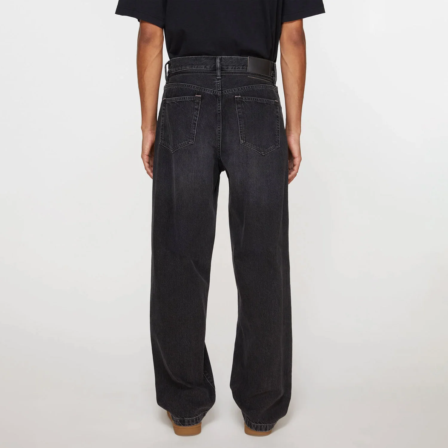 Acne Studios LOOSE FIT JEANS 1991 TOJ, Vintage Black - Image 4