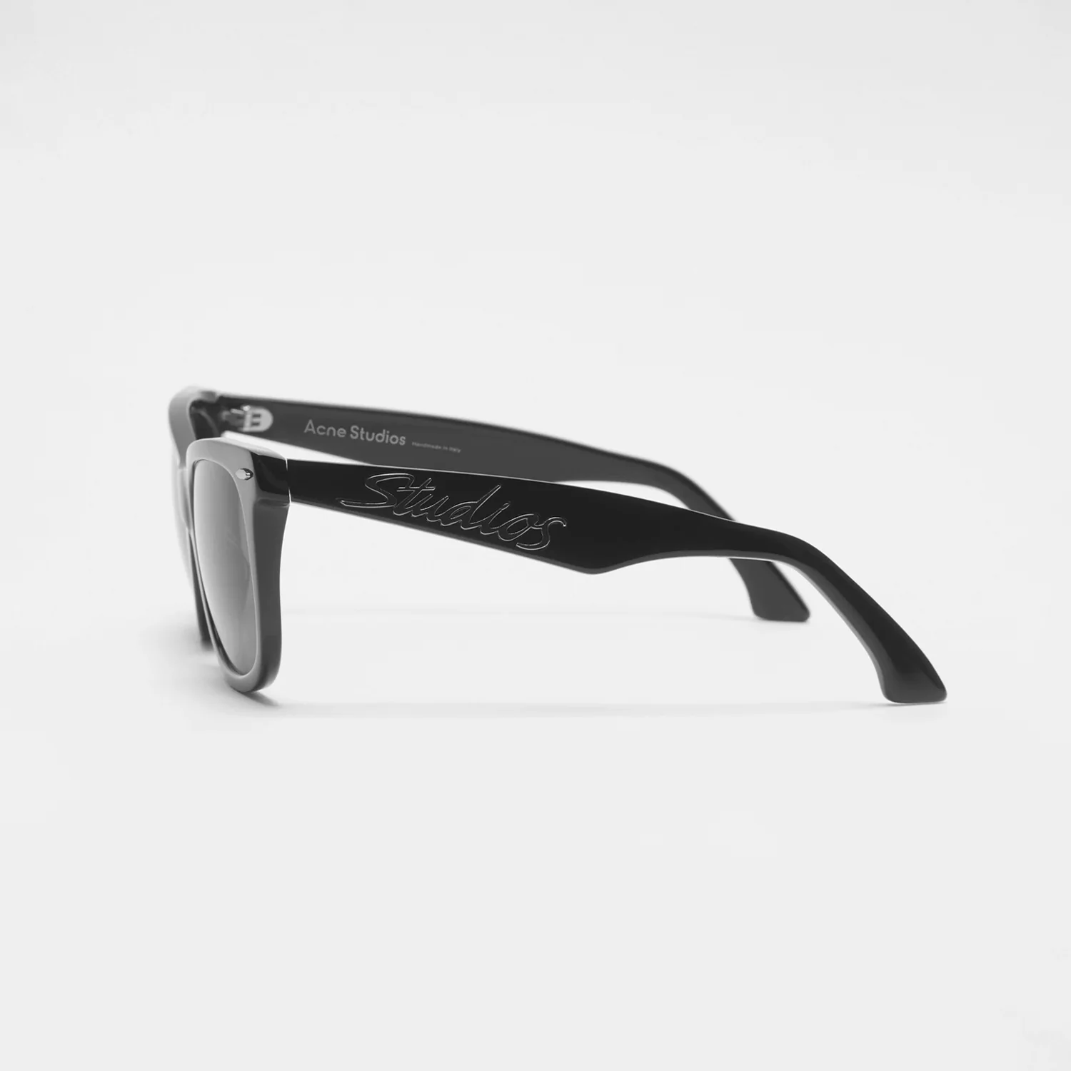 Acne Studios SUNGLASSES, Black/Black - Image 2