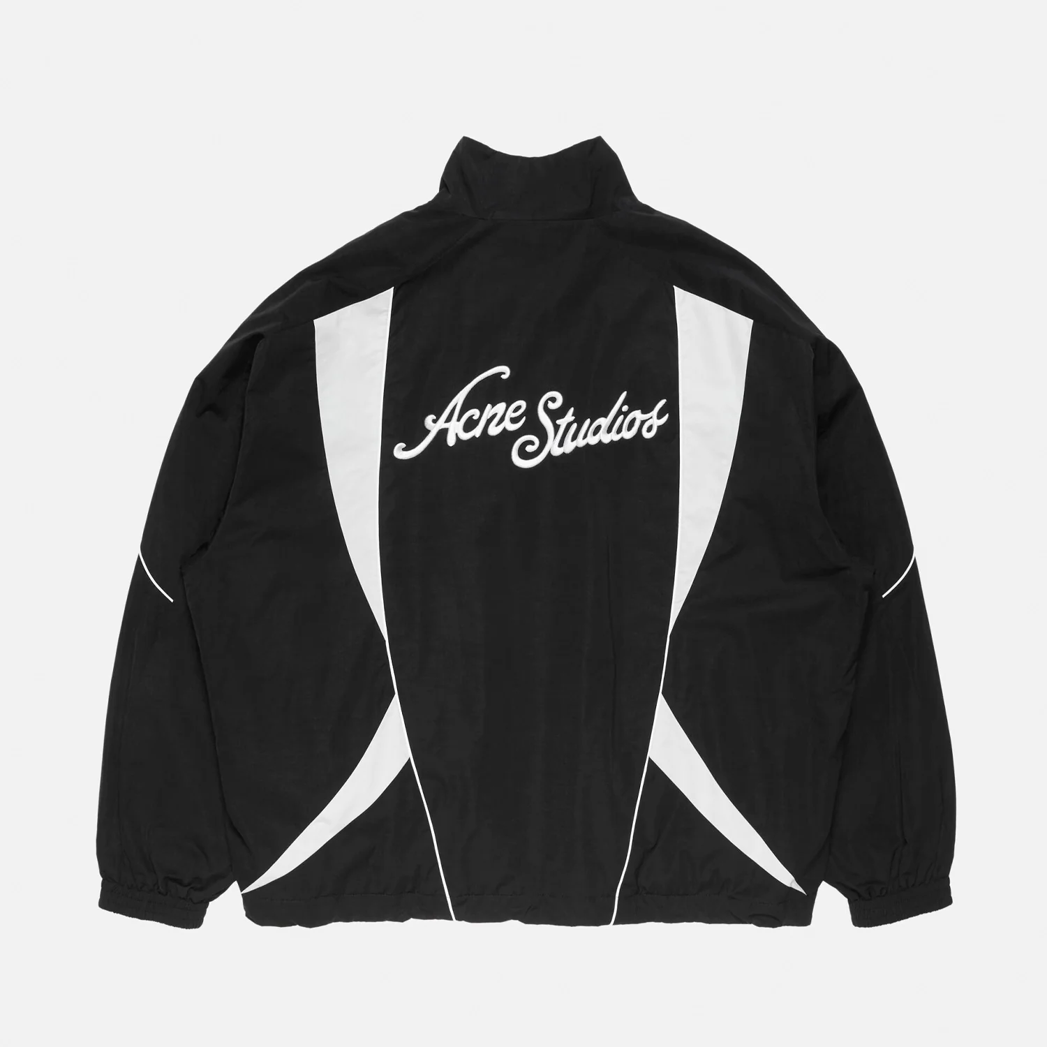 Acne Studios TECHNICAL LOGO JACKET, Black - Image 2