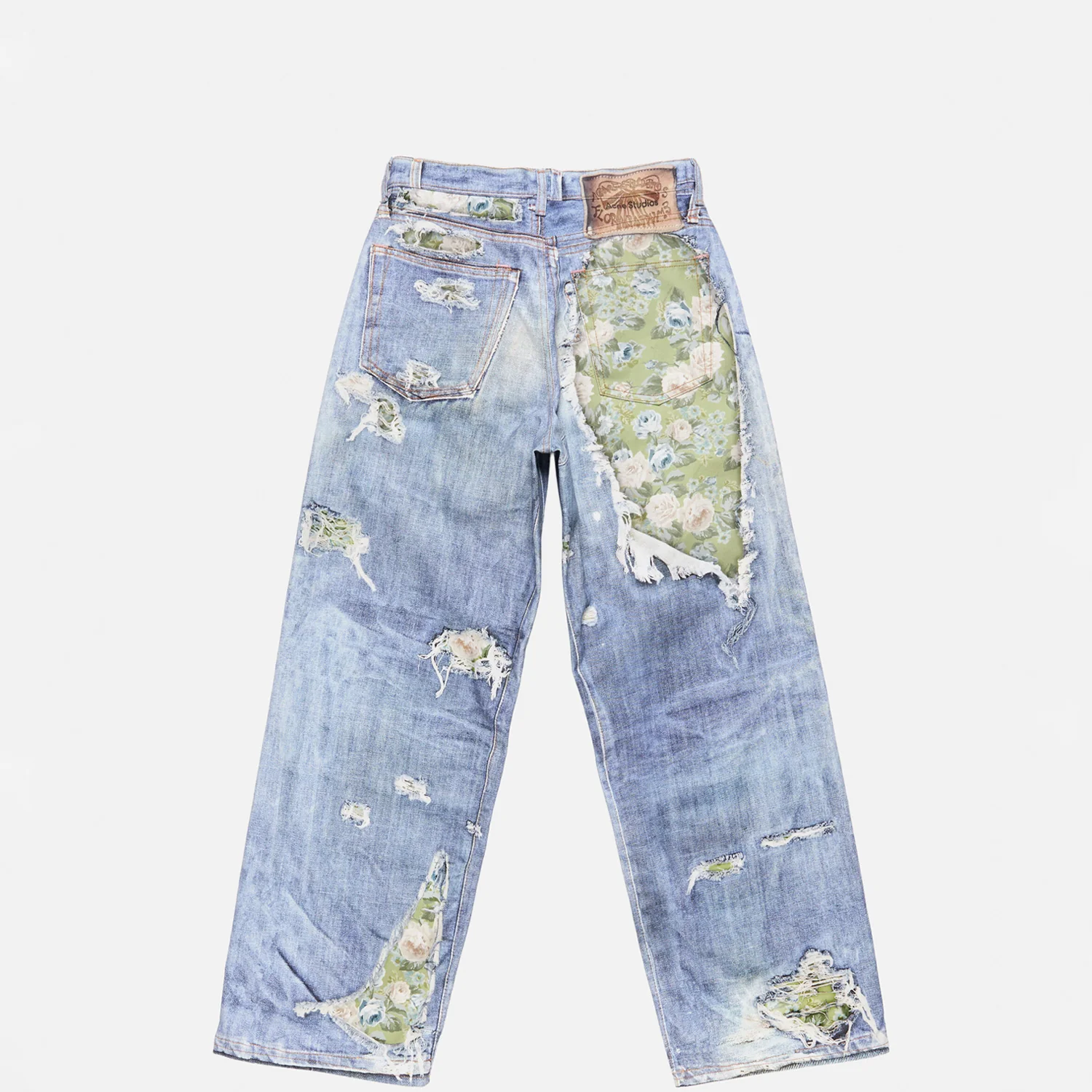 Acne Studios TROMPE-L'OEIL-1981, Blue/Green - Image 2
