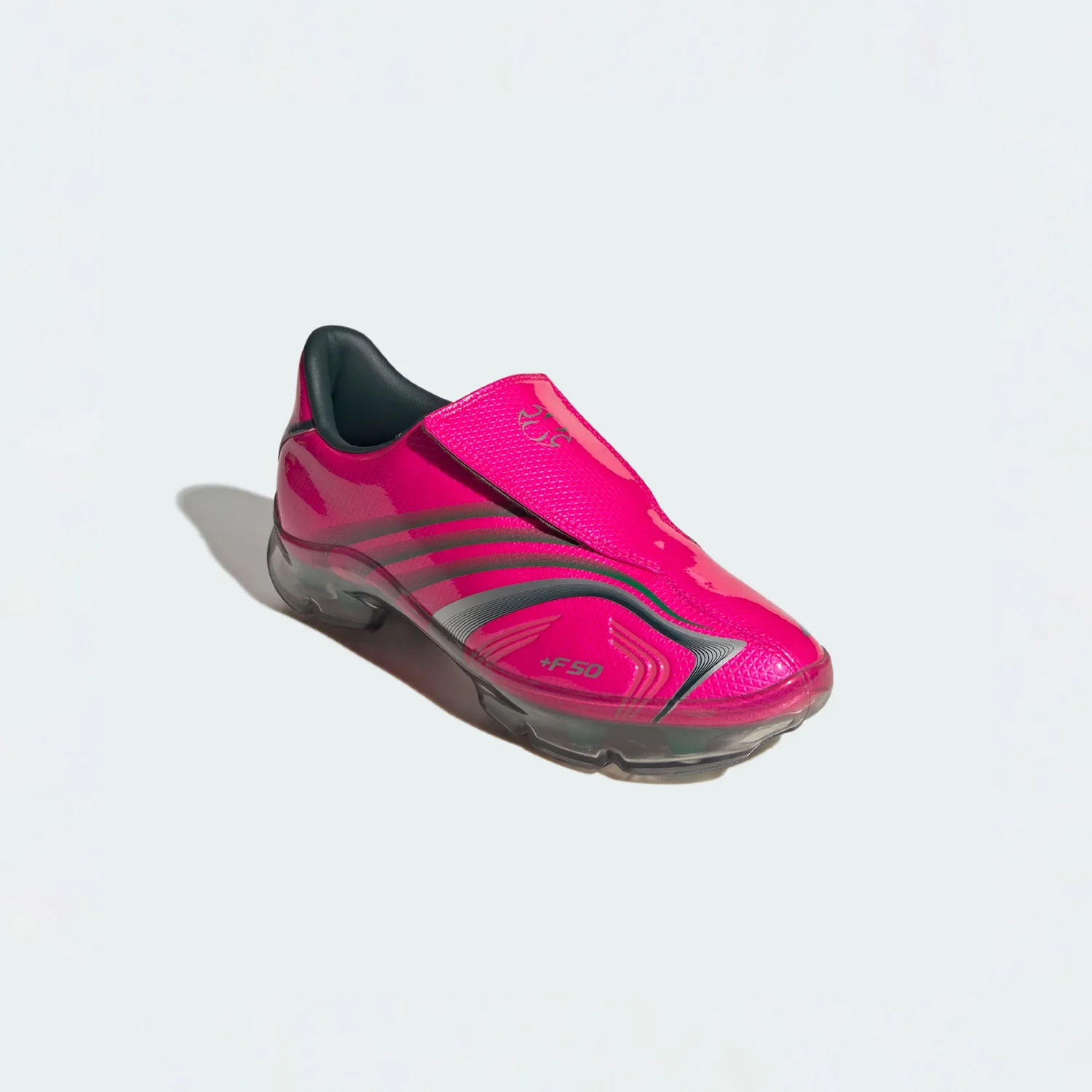 Adidas F50 ADIFRAME W', Shock Pink/Bold Green/Silver Metallic - Image 3
