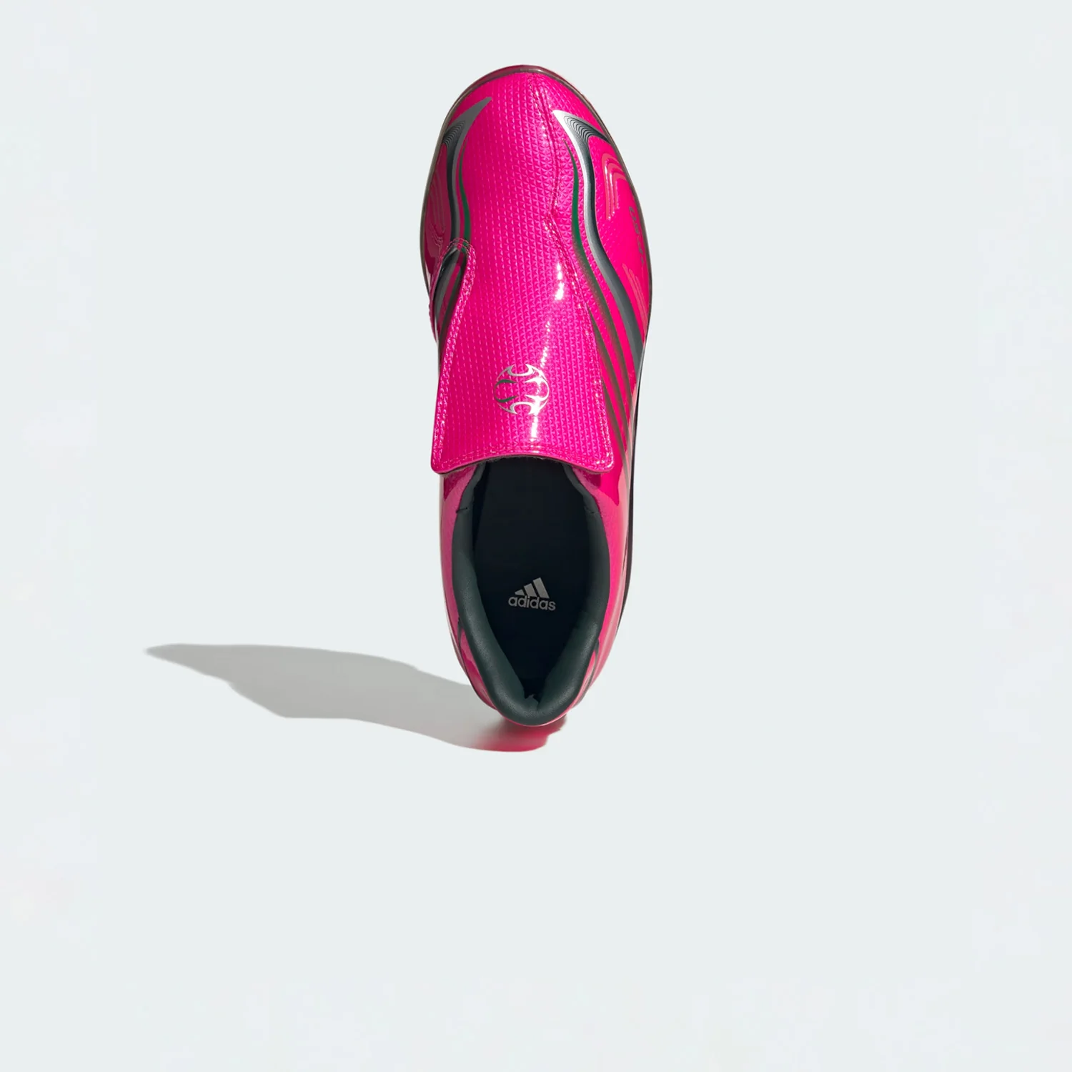 Adidas F50 ADIFRAME W', Shock Pink/Bold Green/Silver Metallic - Image 4