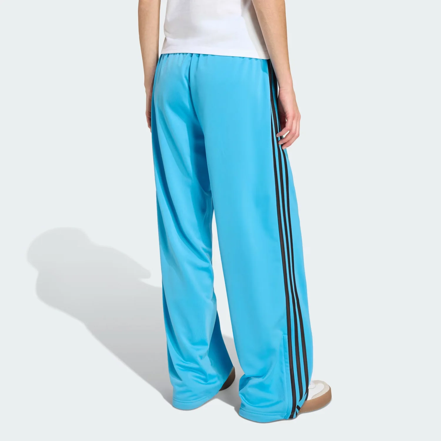 Adidas FIREBIRD LOOSE TRACK TROUSERS, App Sky Rush - Image 3