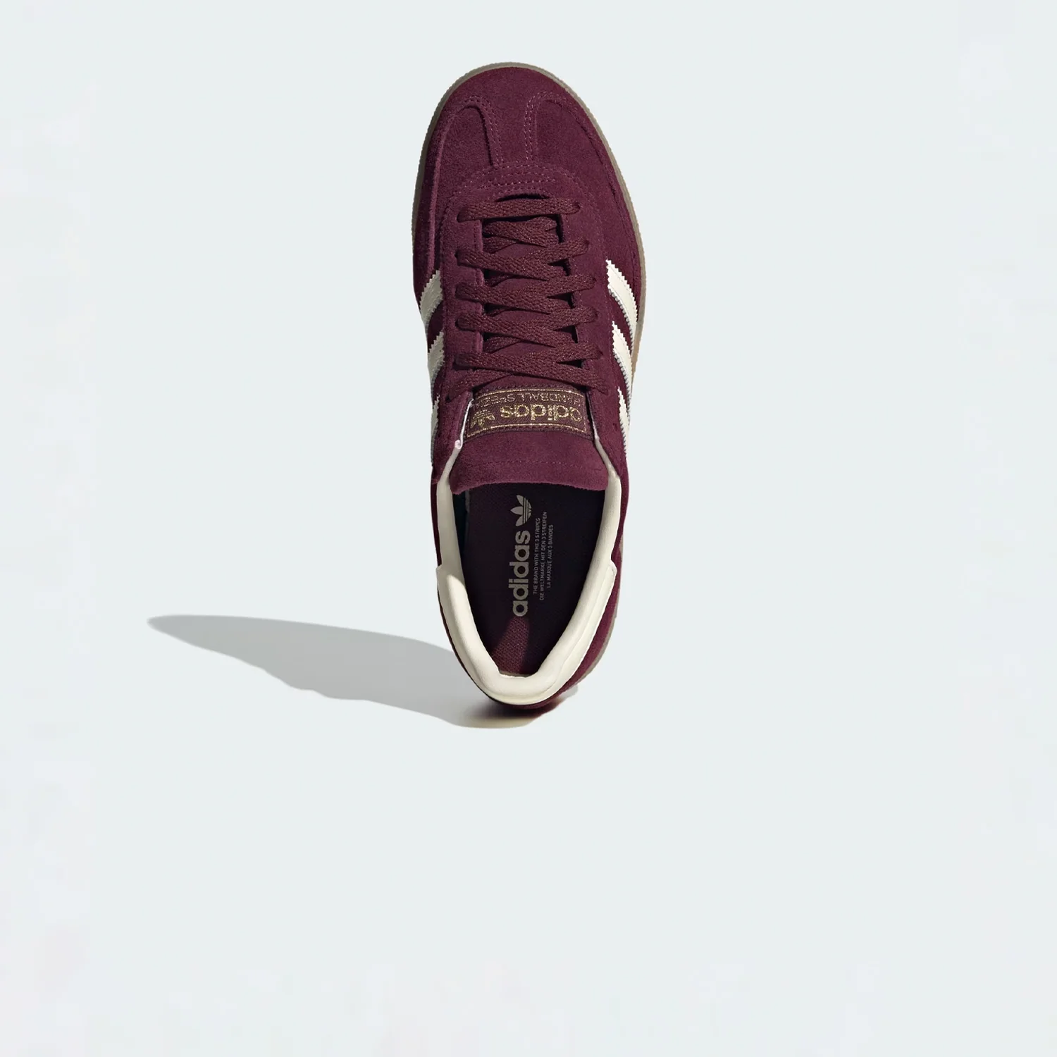 Adidas HANDBALL SPEZIAL W', Maroon/Cream White/Gold Metallic - Image 4