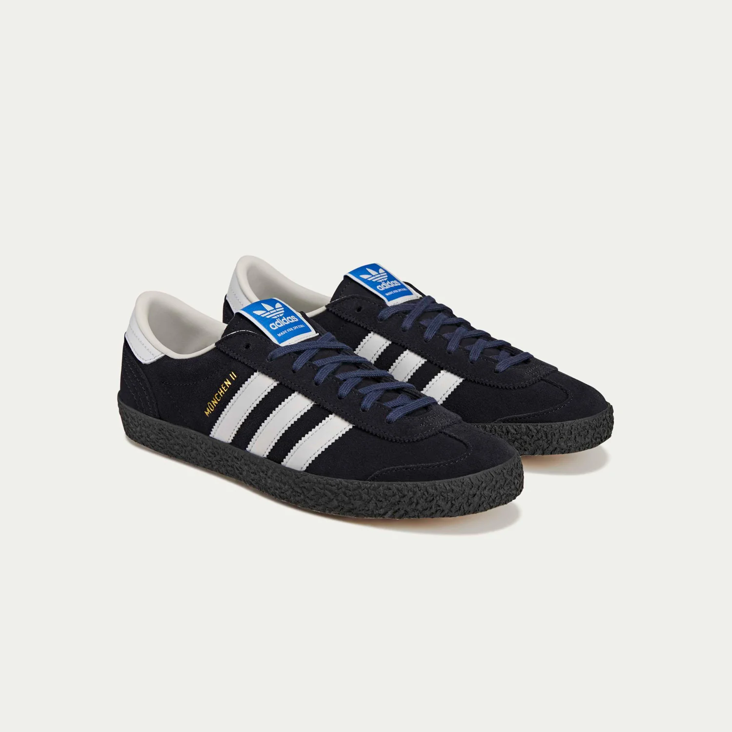 Adidas MUNCHEN II SPZL, Supplier Colour/Core Black/Gum M2 - Image 3