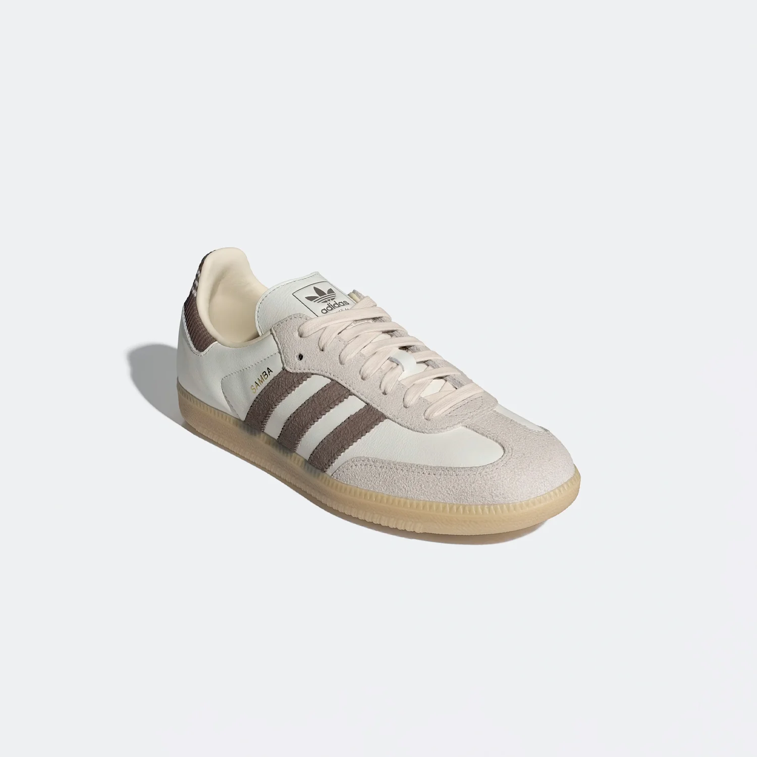 Adidas SAMBA OG, Cloud White/Earth Strata/Gum - Image 3