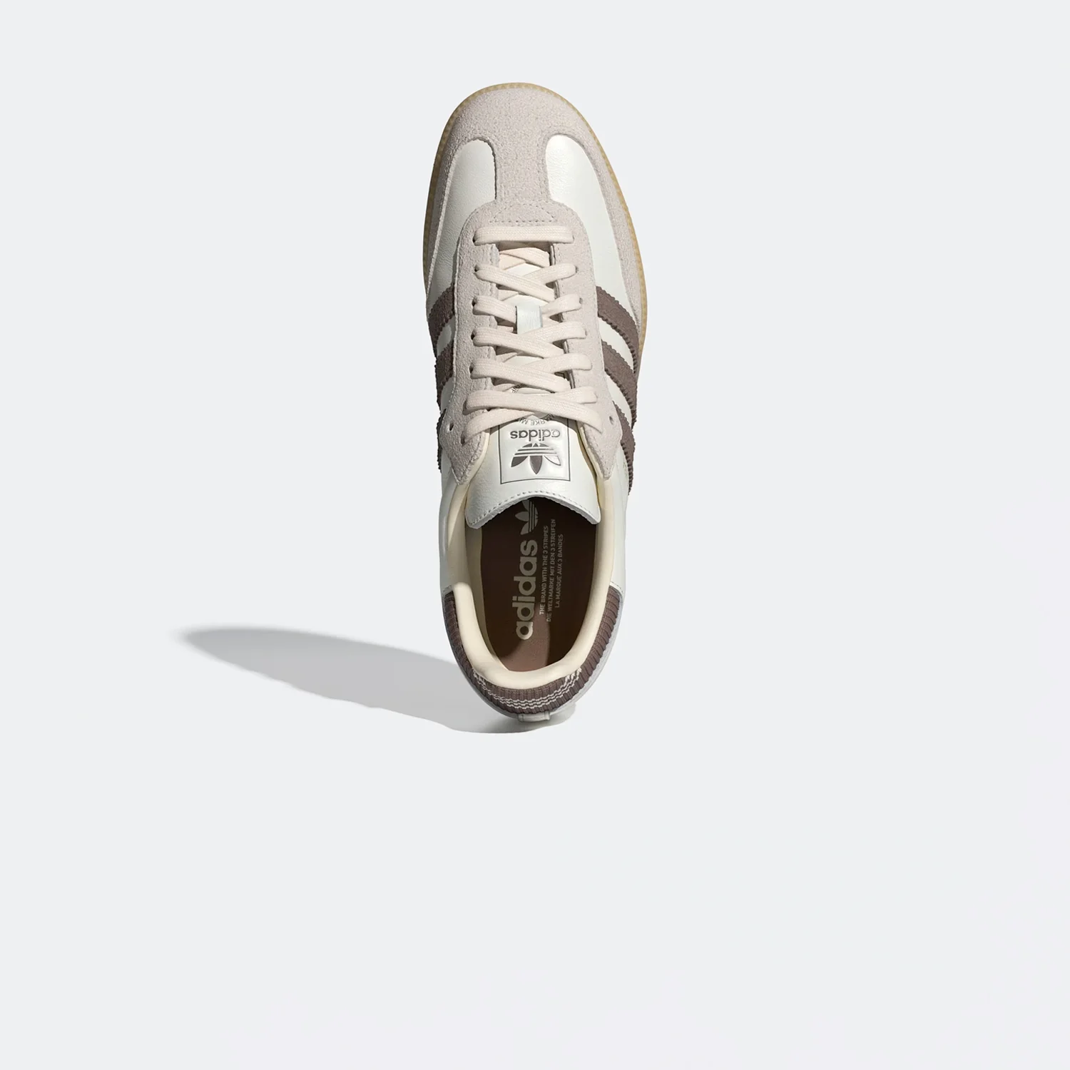Adidas SAMBA OG, Cloud White/Earth Strata/Gum - Image 4