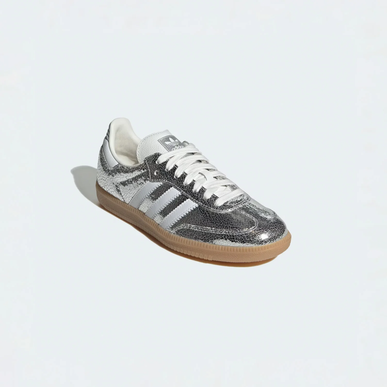 Adidas SAMBA OG W, Silver Metallic/Cloud White/Core White - Image 5