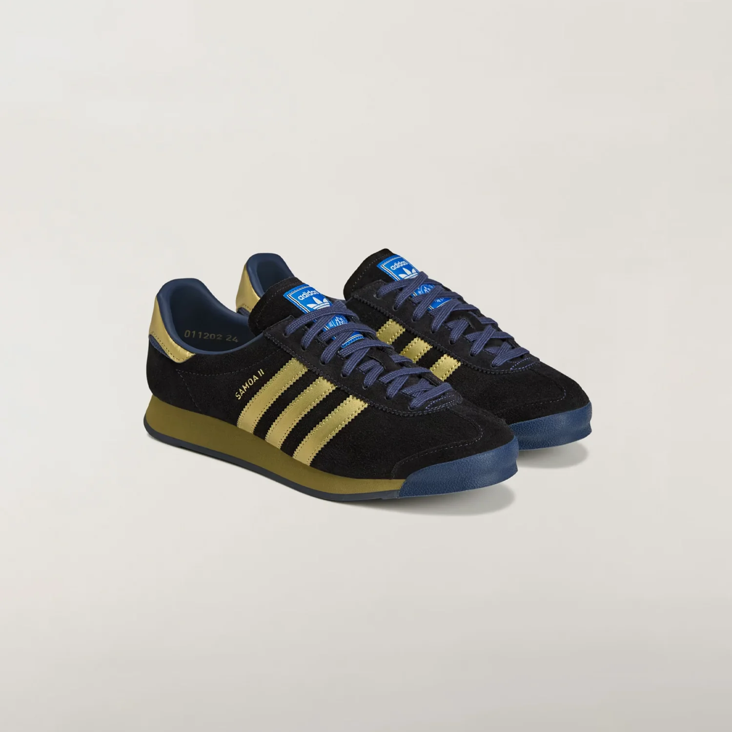 Adidas SAMOA II SPZL, Tech Indigo/Matte Gold/Night Indigo - Image 3