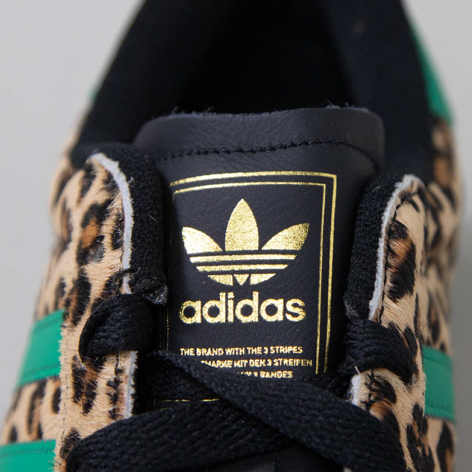 Adidas SUPERSTAR II, Core Black/Court Green/Gold - Image 4