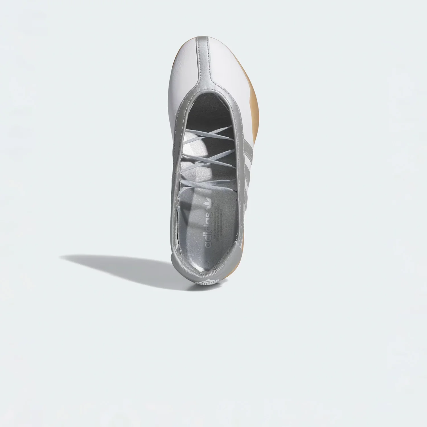 Adidas TAEKWONDO MEI BALLET SHOES W', Cloud White/Silver Metallic/Gum - Image 4