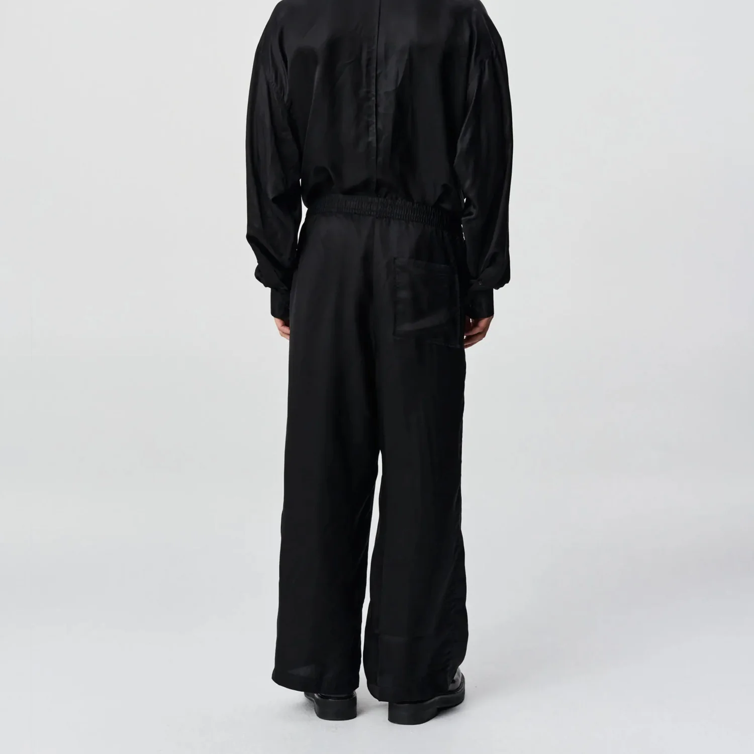 Adnym AZUL TROUSER, Black Cupro - Image 3