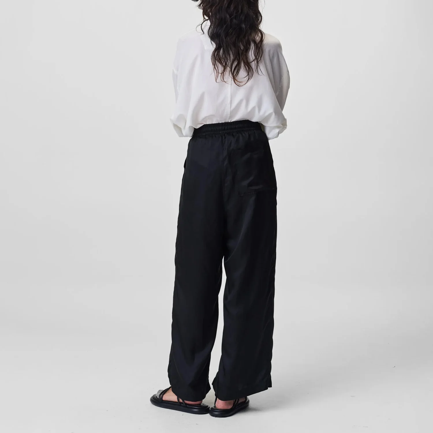Adnym AZUL TROUSER, Black Cupro - Image 5