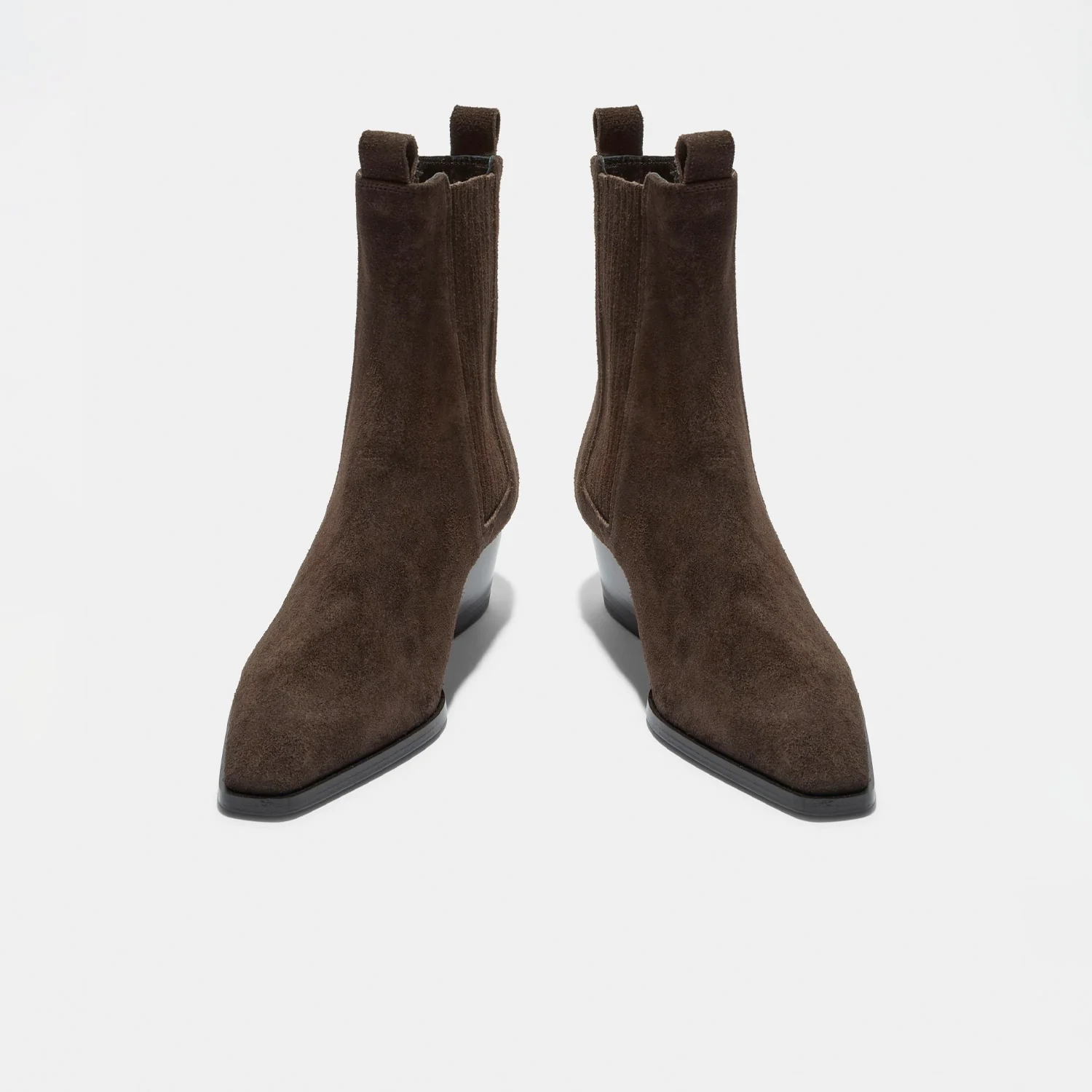 Aeyde AGATA SUEDE ANKLE  BOOTS, Moka - Image 4