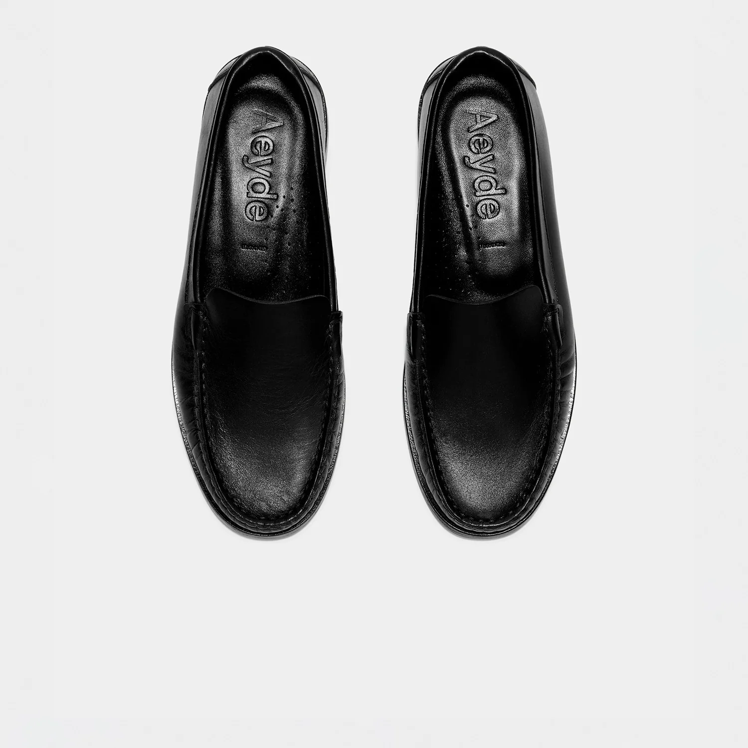Aeyde ARTHUR CALF LEATHER, Black - Image 3