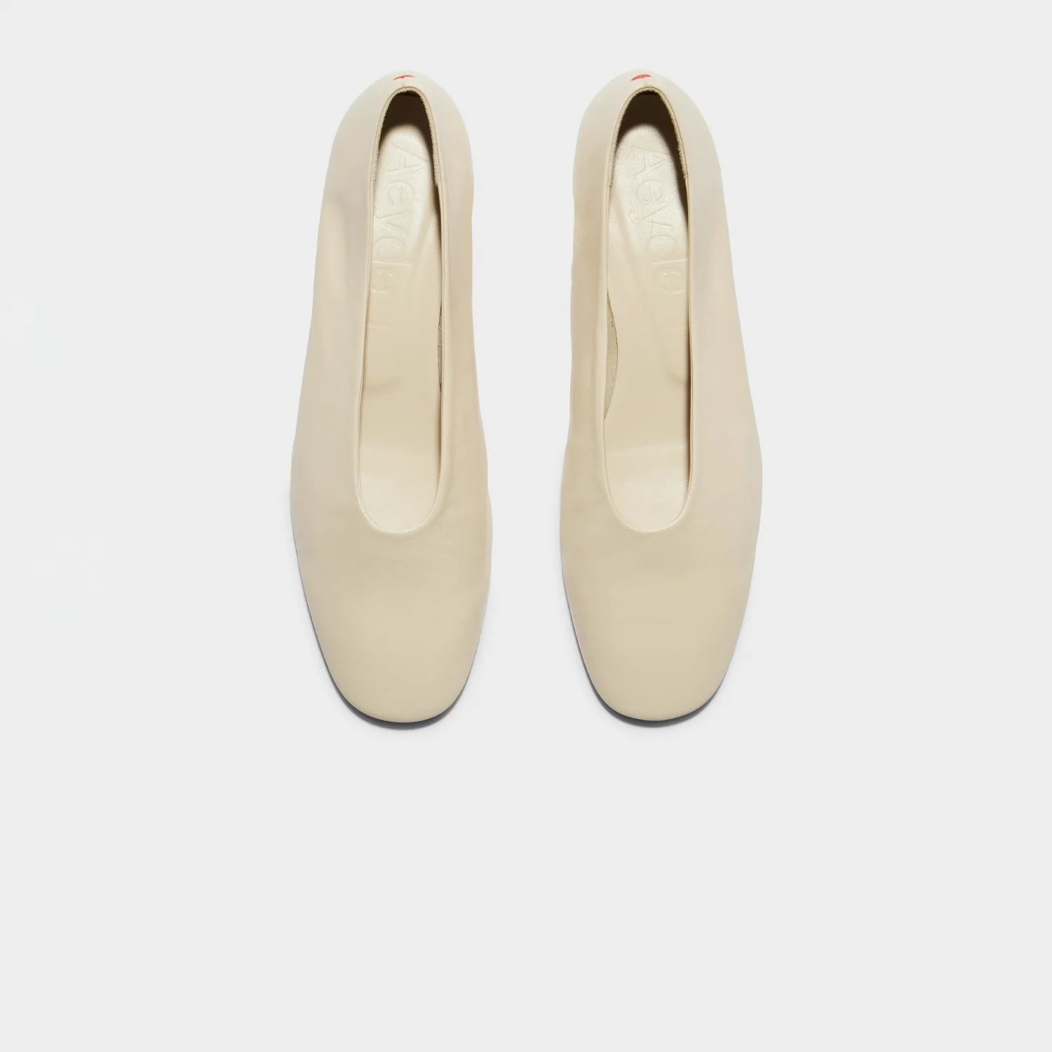 Aeyde DELIA NAPPA LEATHER, Creamy - Image 3