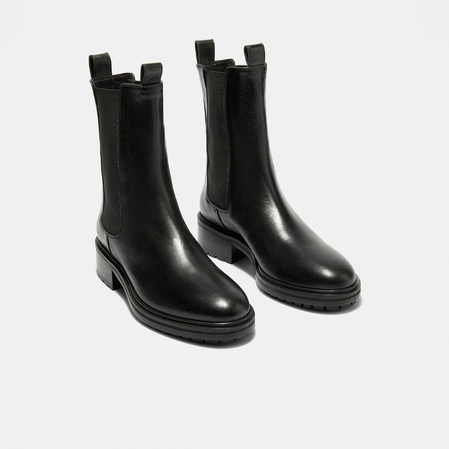 Aeyde JACK CALF LEATHER, Black - Image 3