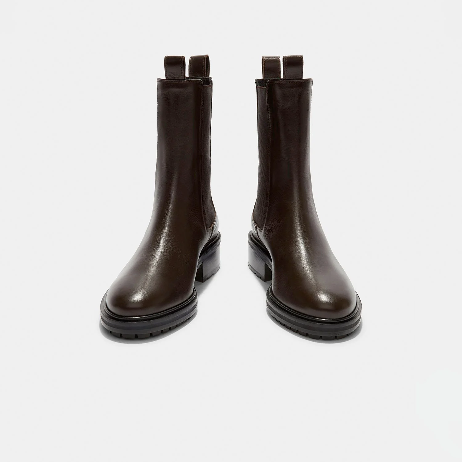 Aeyde JACK CALF LEATHER, Moka - Image 3