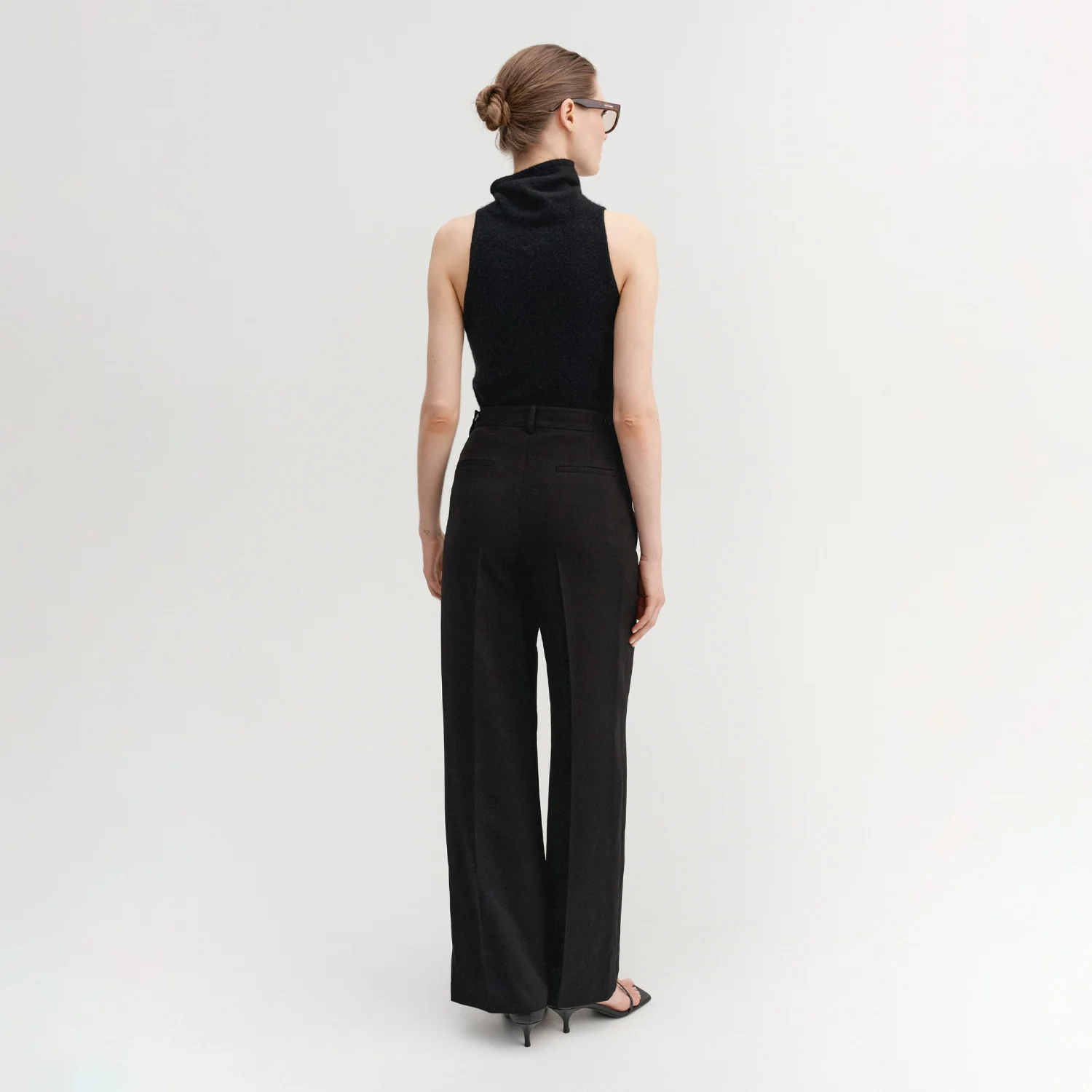 Almada Label BELLA TROUSERS, Black - Image 3