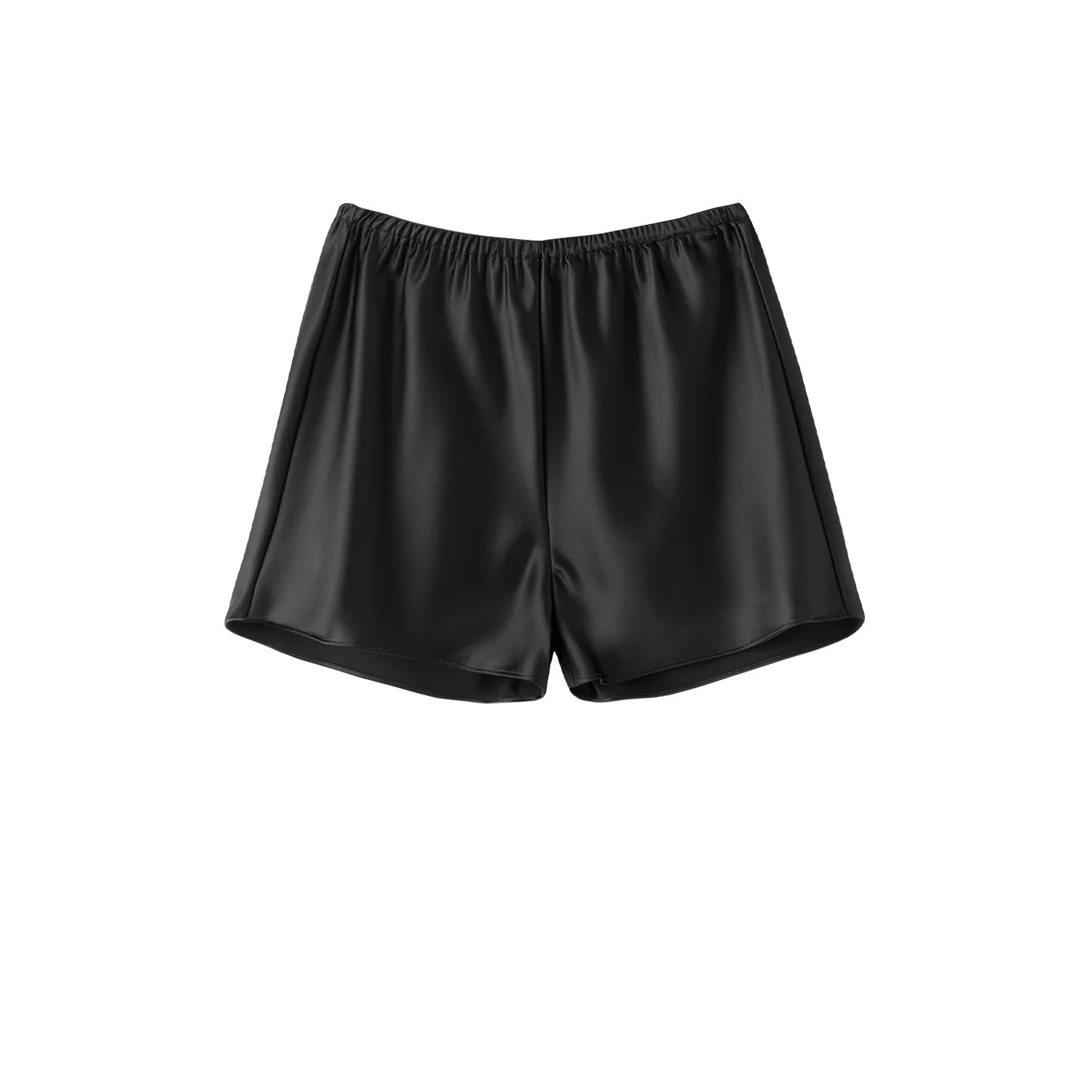 Almada Label BIM SATIN SHORTS, Black
