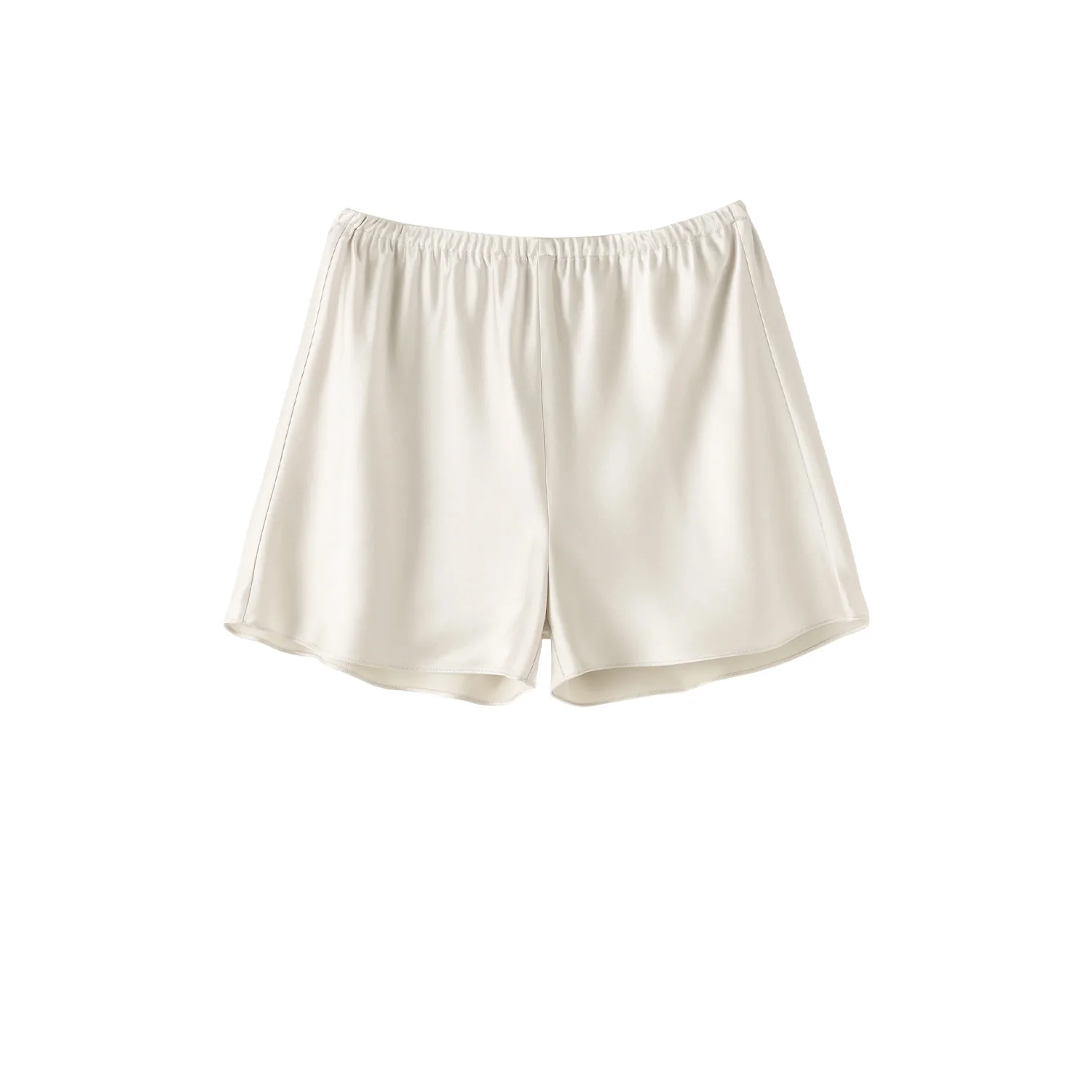 Almada Label BIM SATIN SHORTS, Pearl