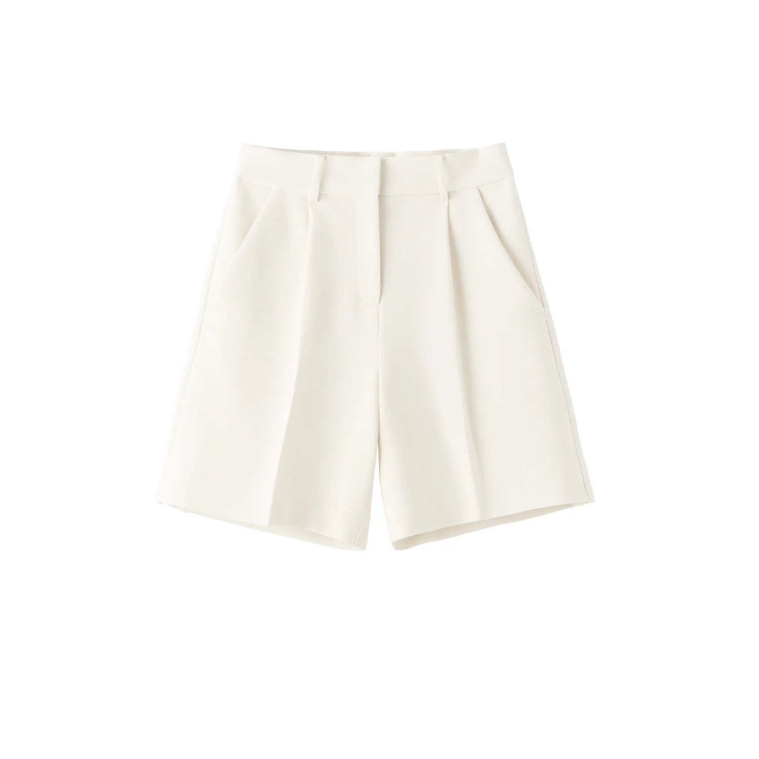 Almada Label BLAIR CREPE SHORTS, Cream