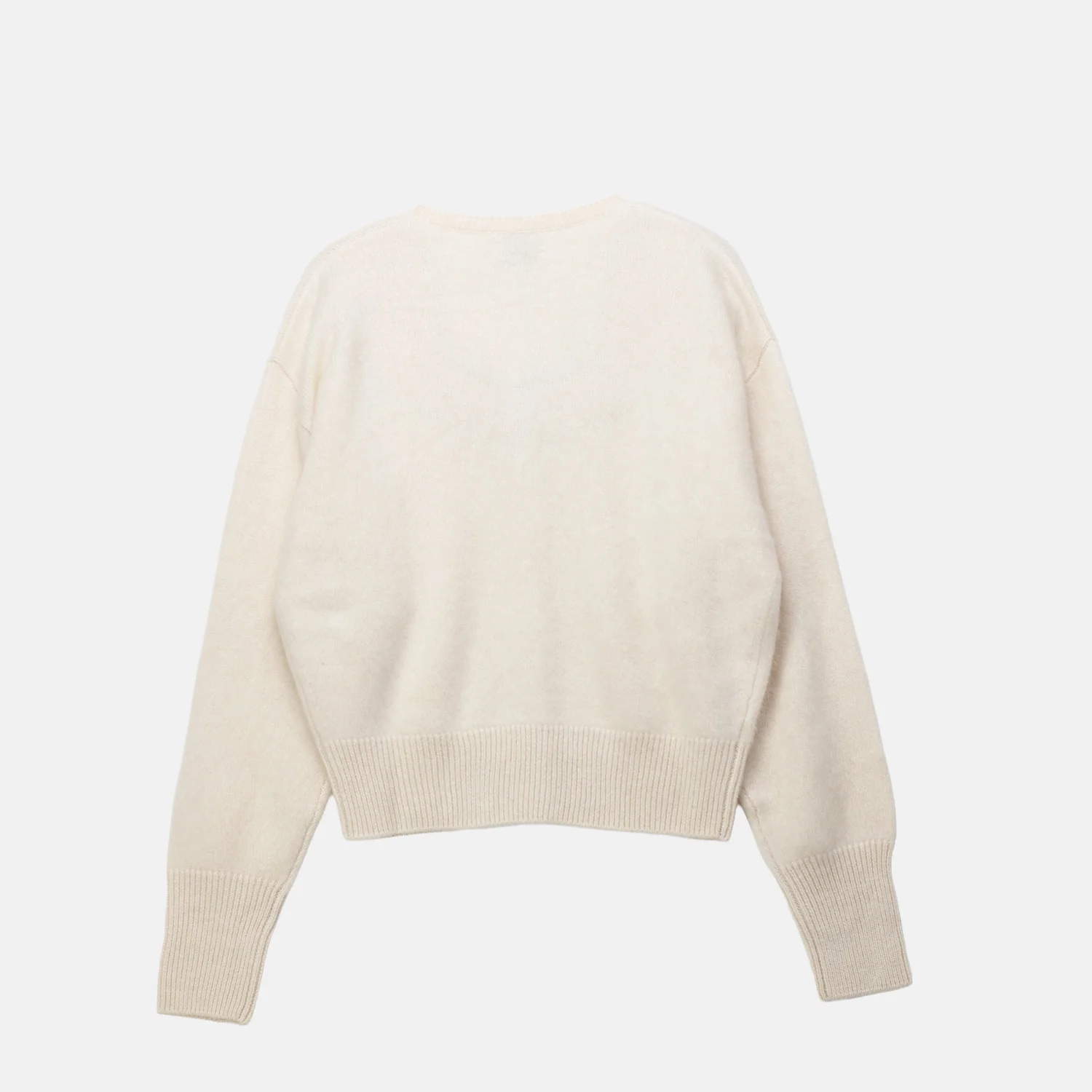 Almada Label COCO BRUSHED CARDIGAN, Vanilla - Image 4