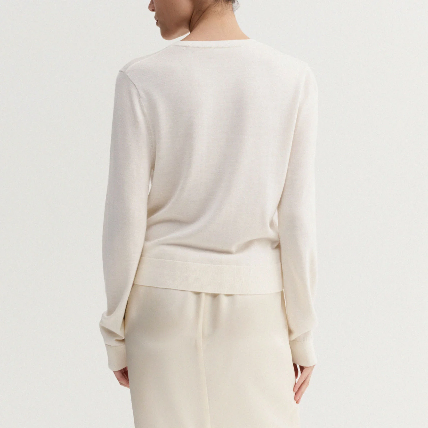Almada Label HAYLA CARDIGAN, Cream - Image 4