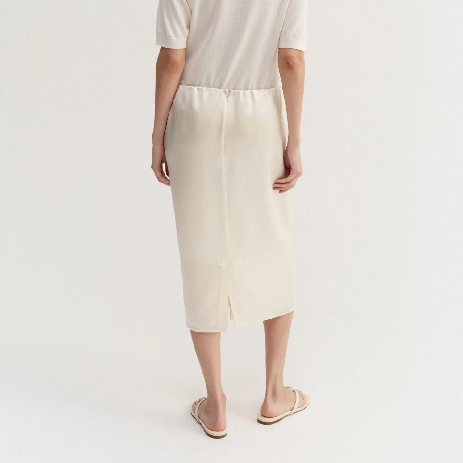Almada Label LIU SKIRT, Vanilla - Image 3