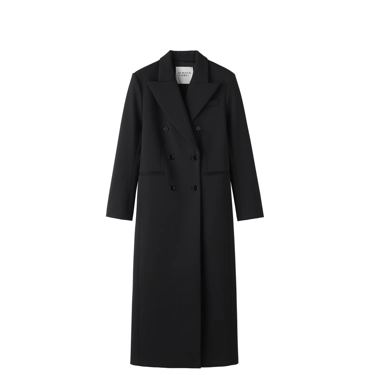 Almada Label MARGOT LONG BLAZER, Black