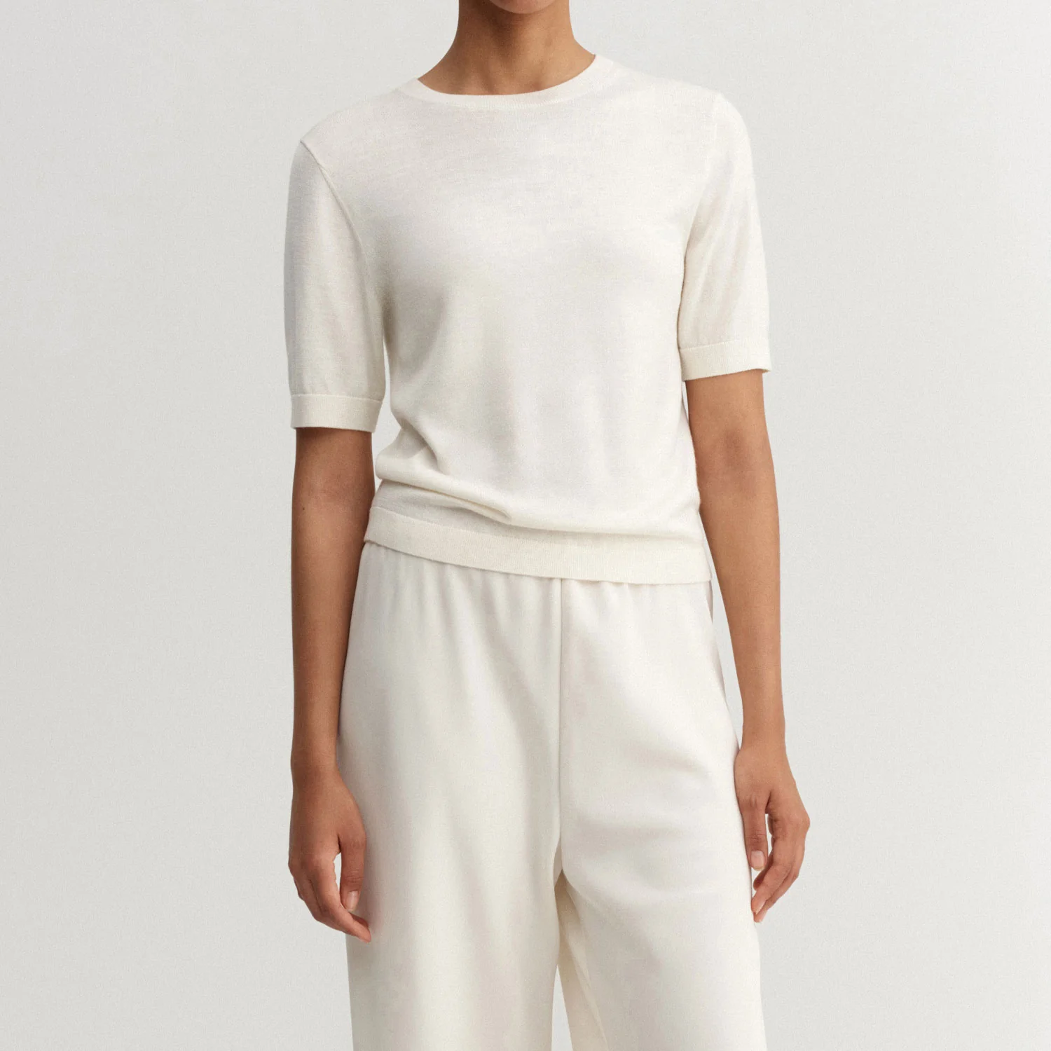 Almada Label PALOMA T-SHIRT, Cream - Image 2
