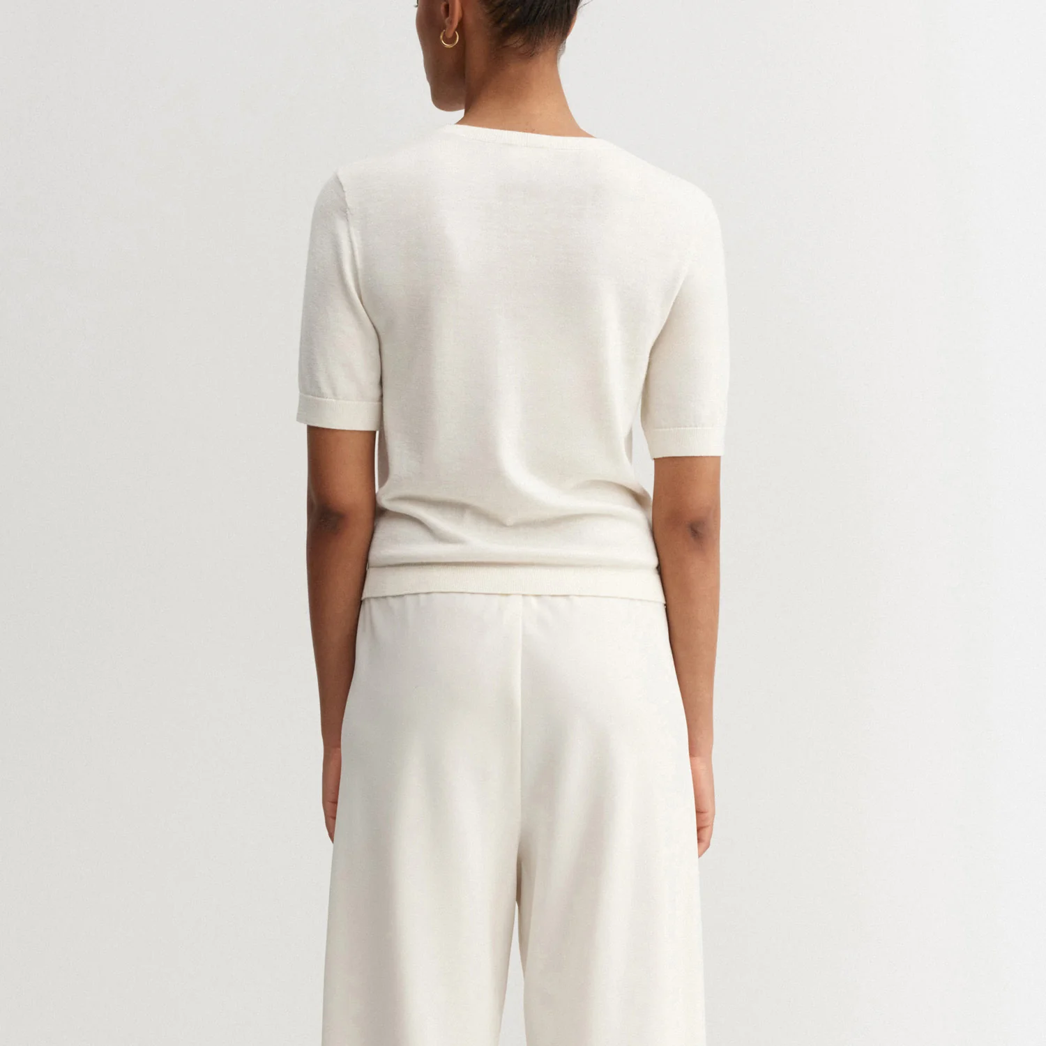 Almada Label PALOMA T-SHIRT, Cream - Image 3