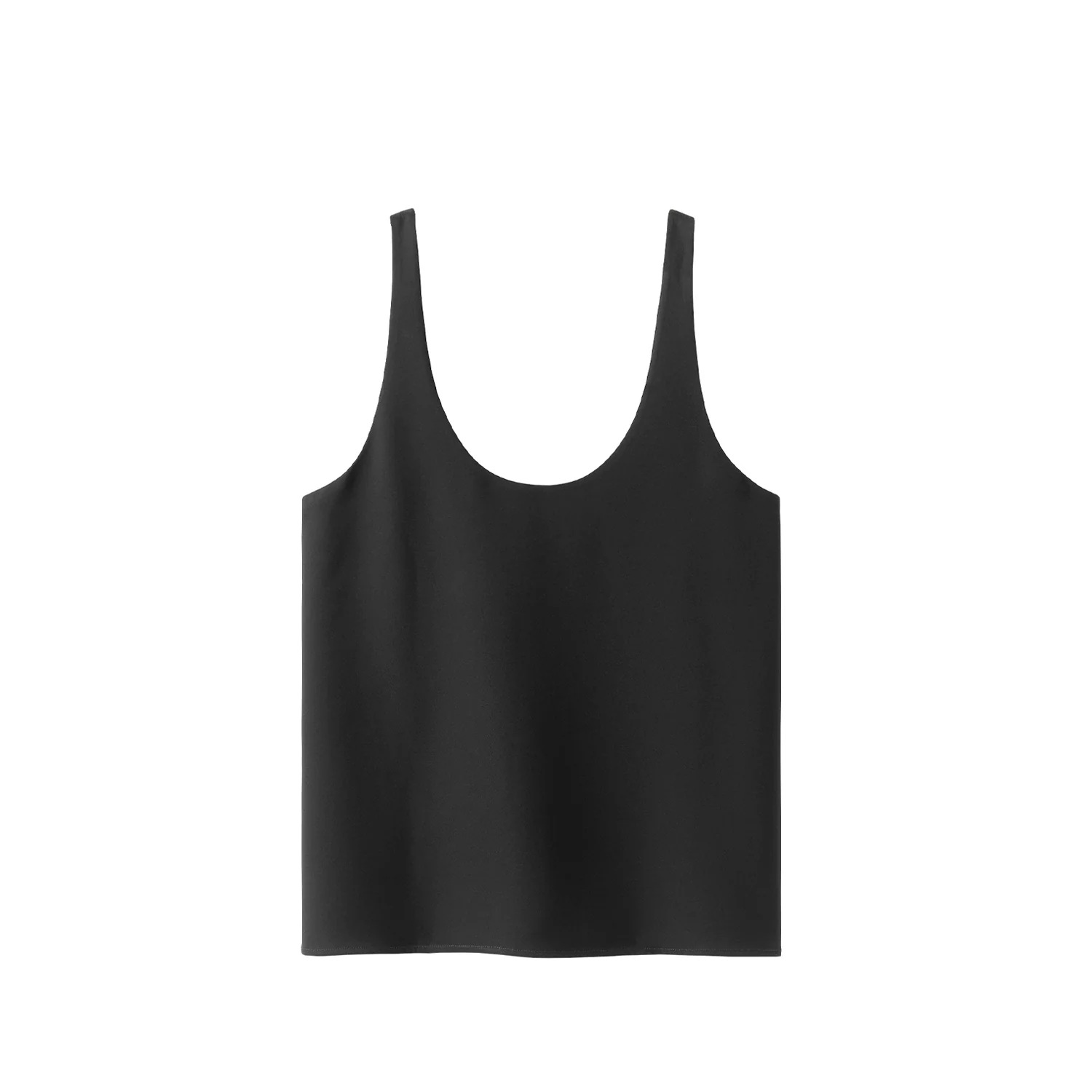 Almada Label ROMY CREPE TOP, Black