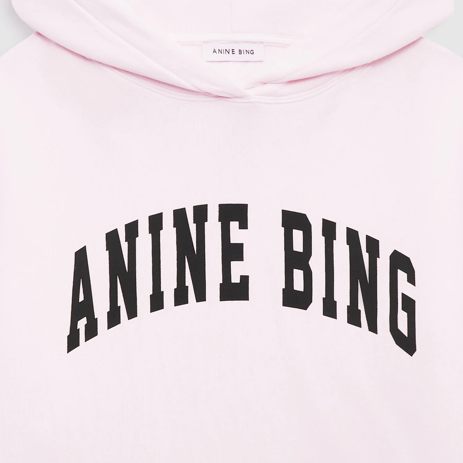 Anine Bing HARVEY SWEATSHIRT, Washed Pink - Image 3