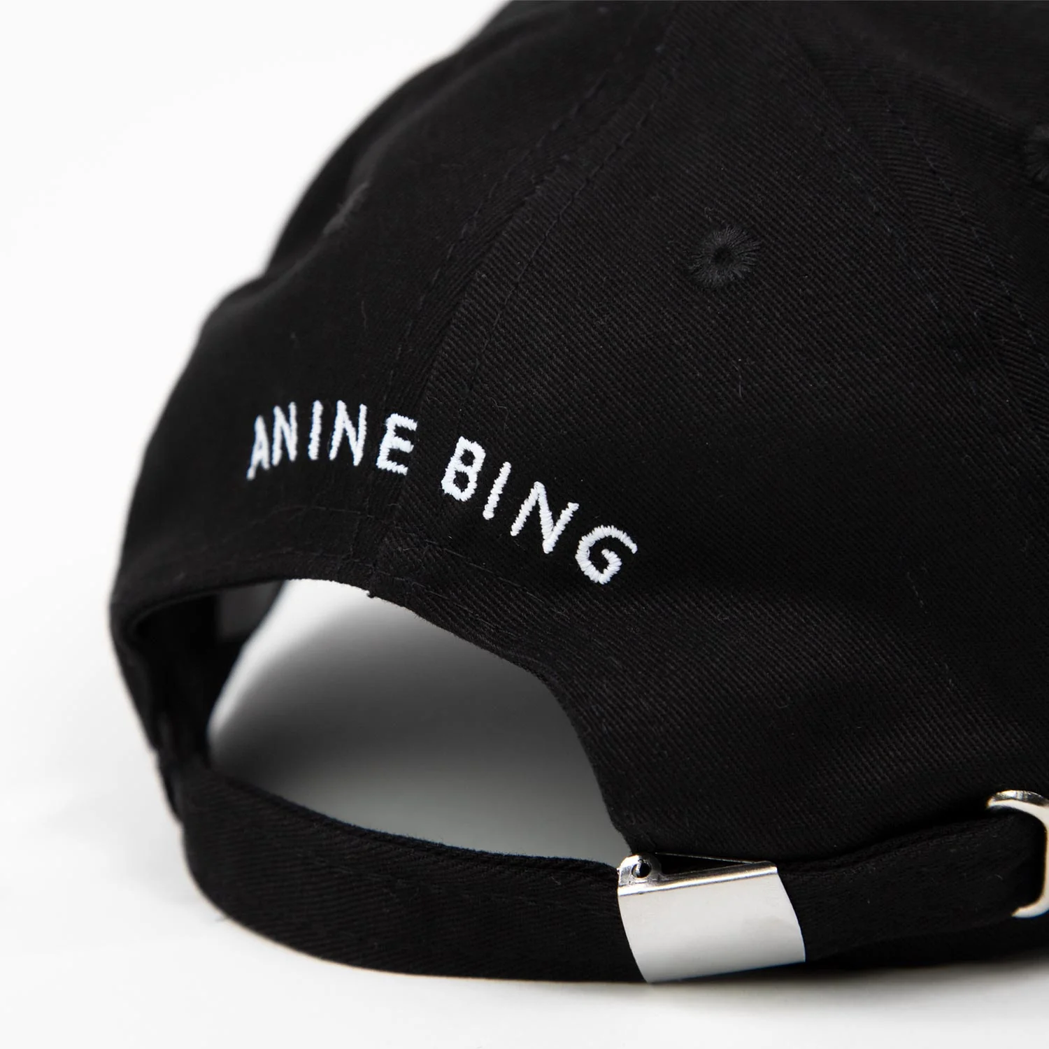 Anine Bing JEREMY BASEBALL CAP, Black - Image 3
