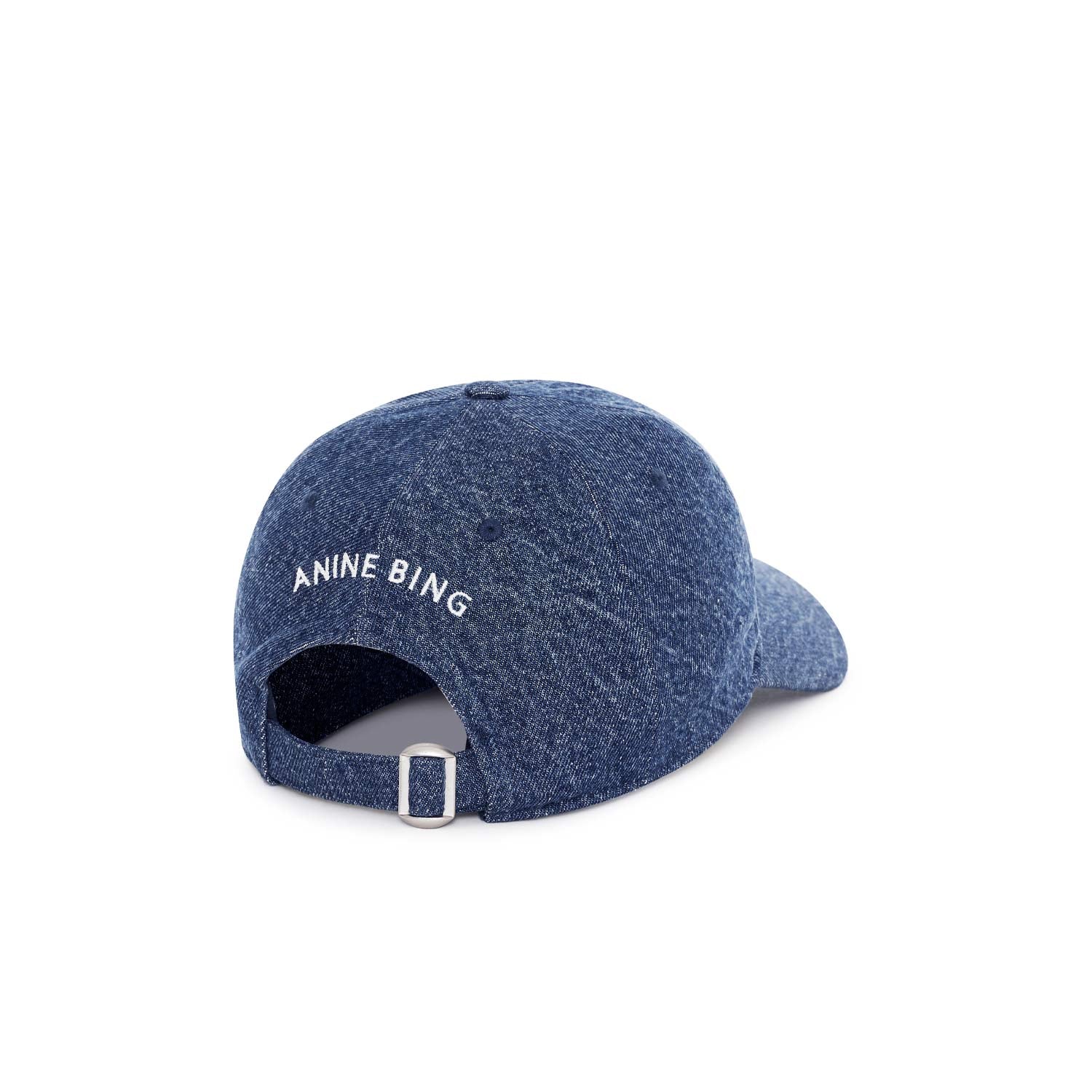 Anine Bing JEREMY BASEBALL CAP, Clean Indigo - Image 3
