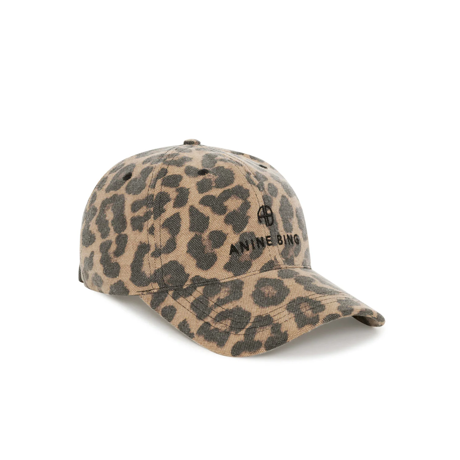 Anine Bing JEREMY BASEBALL CAP, Leopard - Image 2