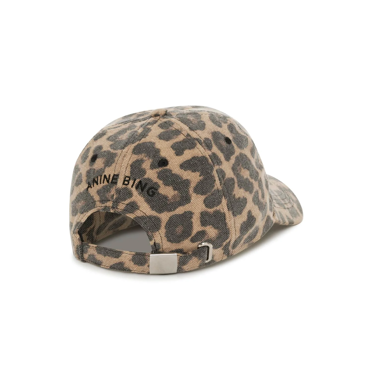 Anine Bing JEREMY BASEBALL CAP, Leopard - Image 3