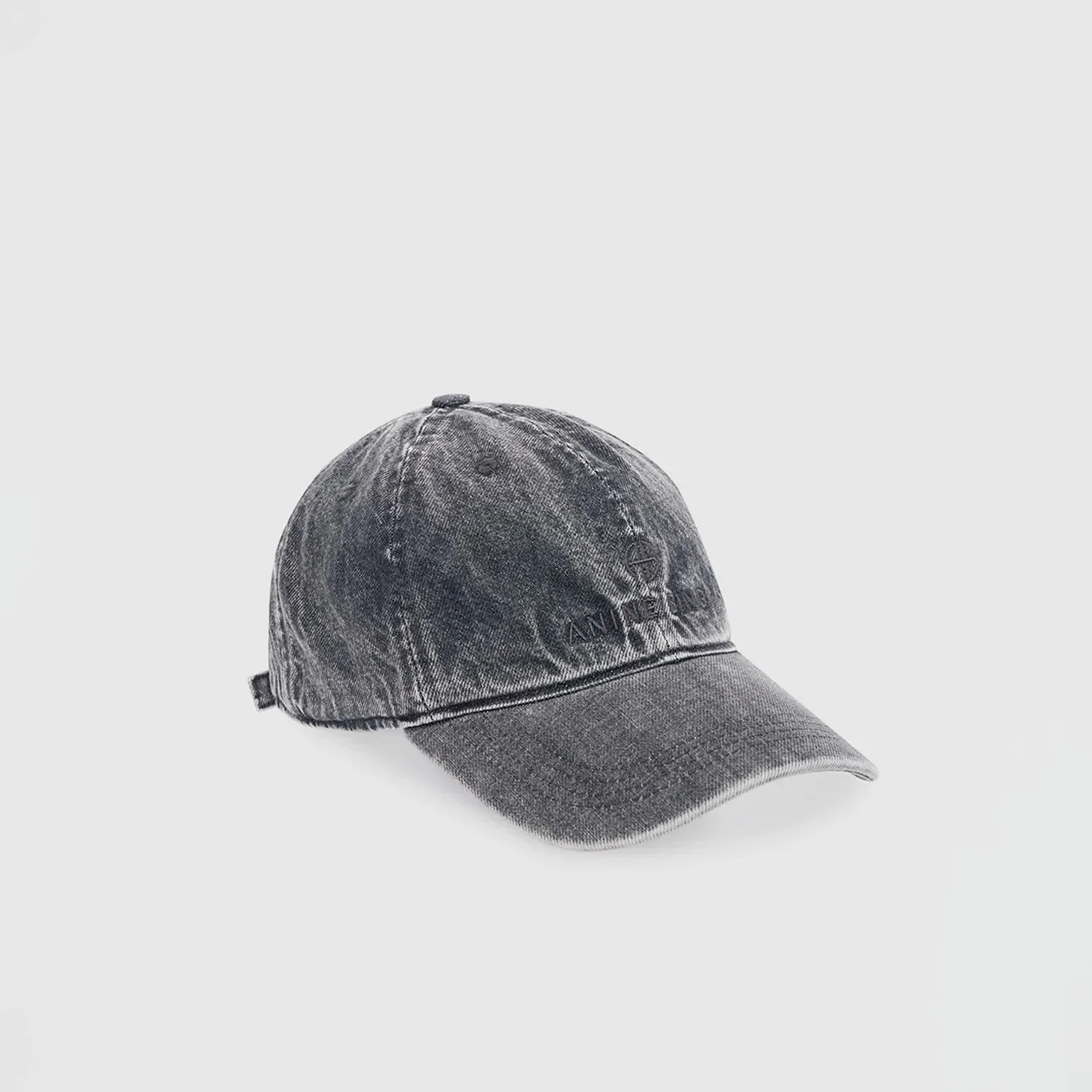 Anine Bing JEREMY BASEBALL CAP, Oyster Grey - Image 2