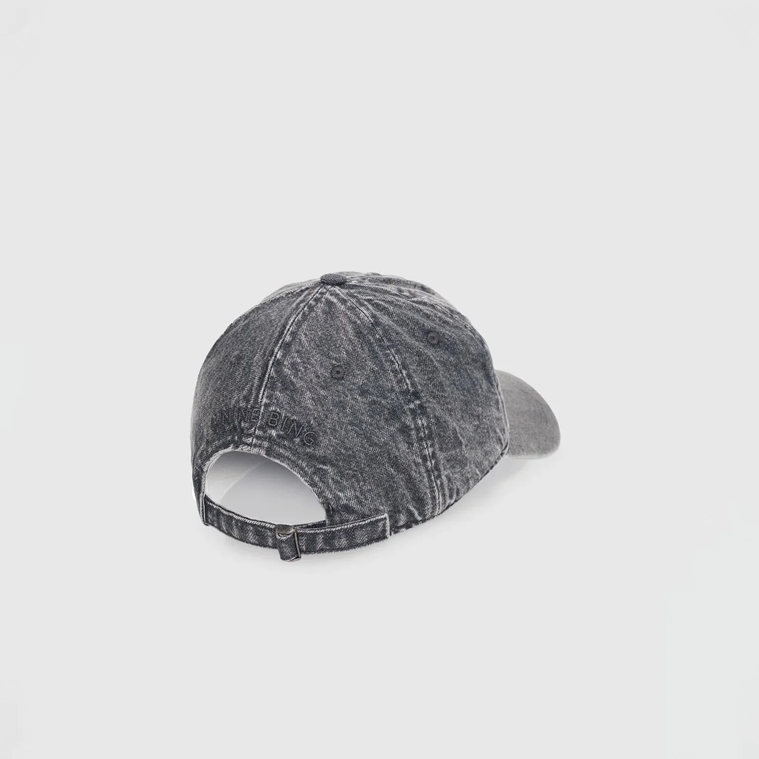 Anine Bing JEREMY BASEBALL CAP, Oyster Grey - Image 3