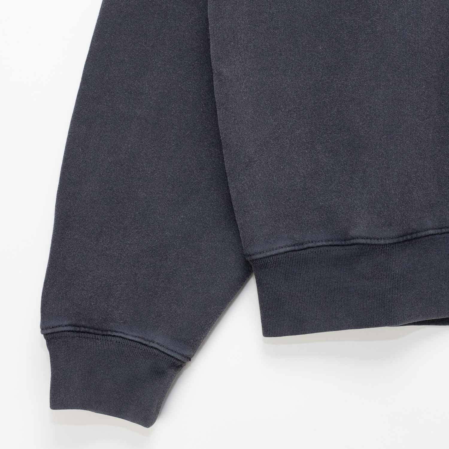 Anine Bing SPENCER SWEATSHIRT EAGLE, Washed Black - Image 3