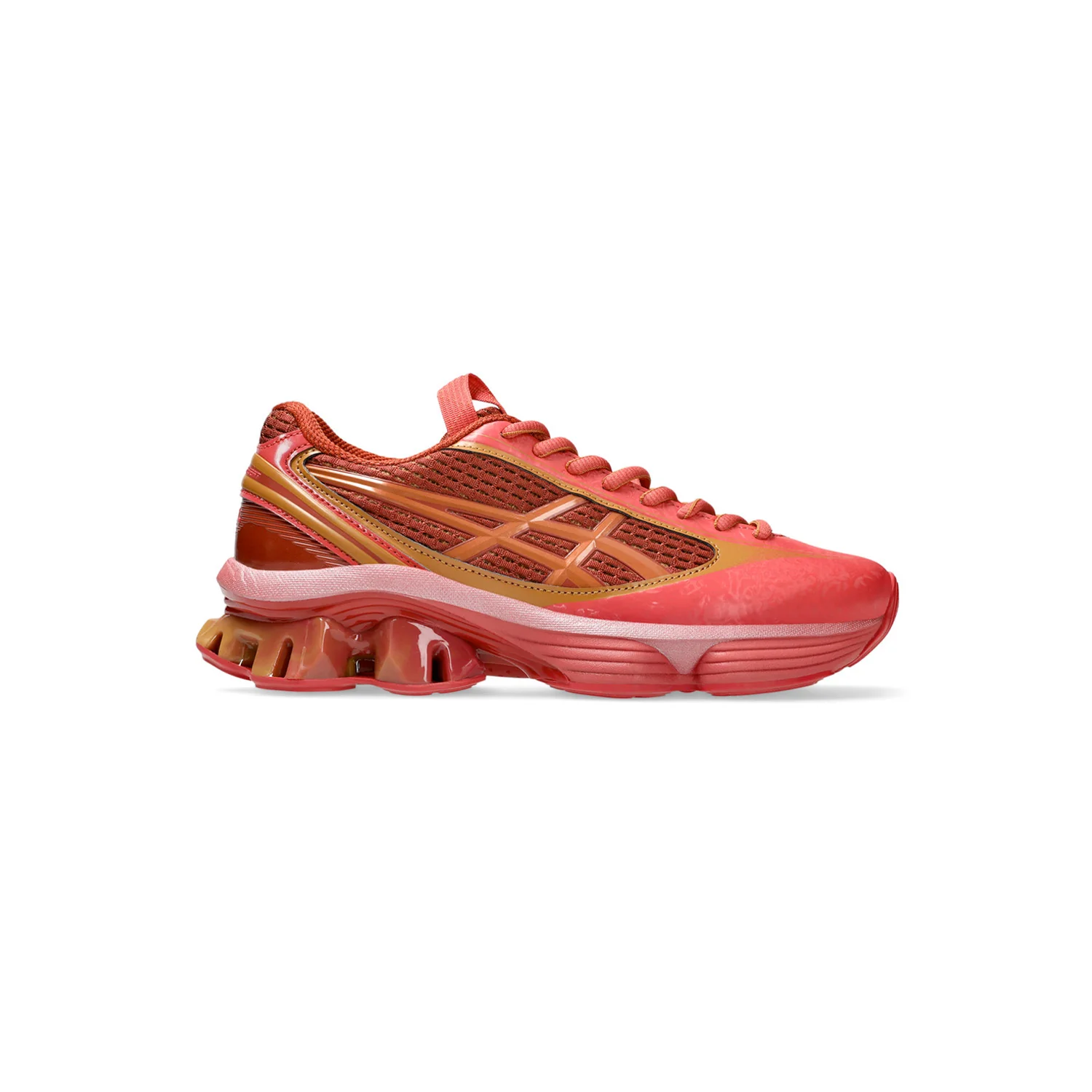 Asics US6-S GEL-KINETIC FLUENT, Cayenne/Copperhead